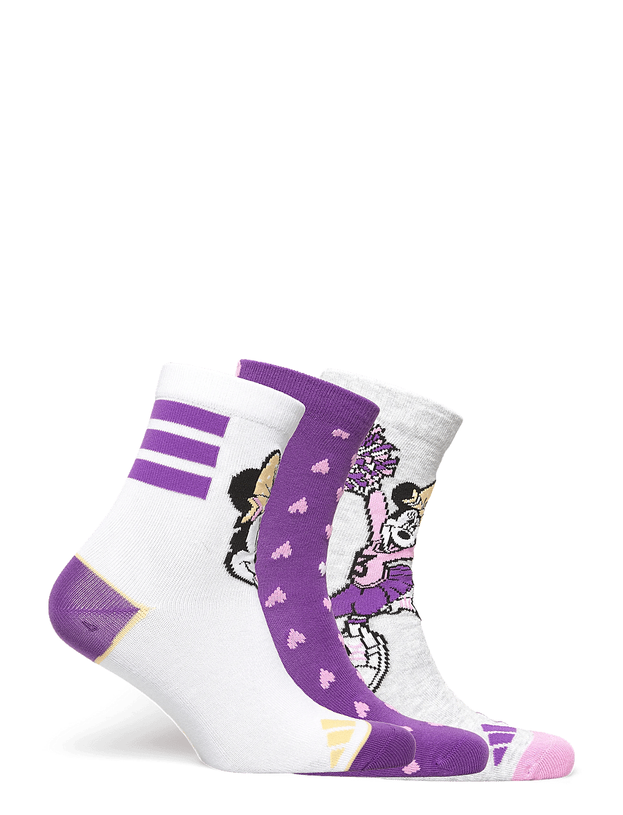 adidas Sportswear - LK DY MI 3PP - strumpor - white/actpur/lgreyh - 4