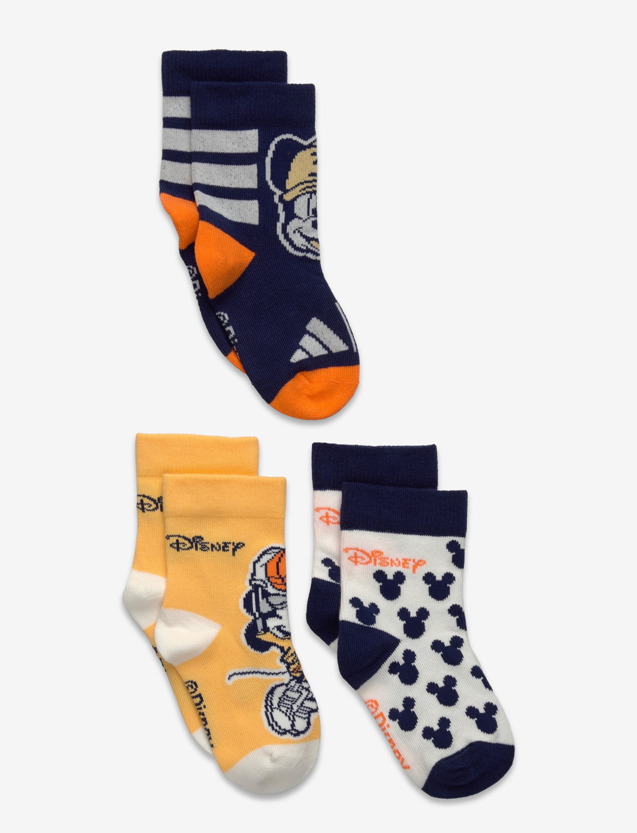 adidas Sportswear - LK DY MM 3PP SO - strømper - dkblue/owhite/seicta - 0