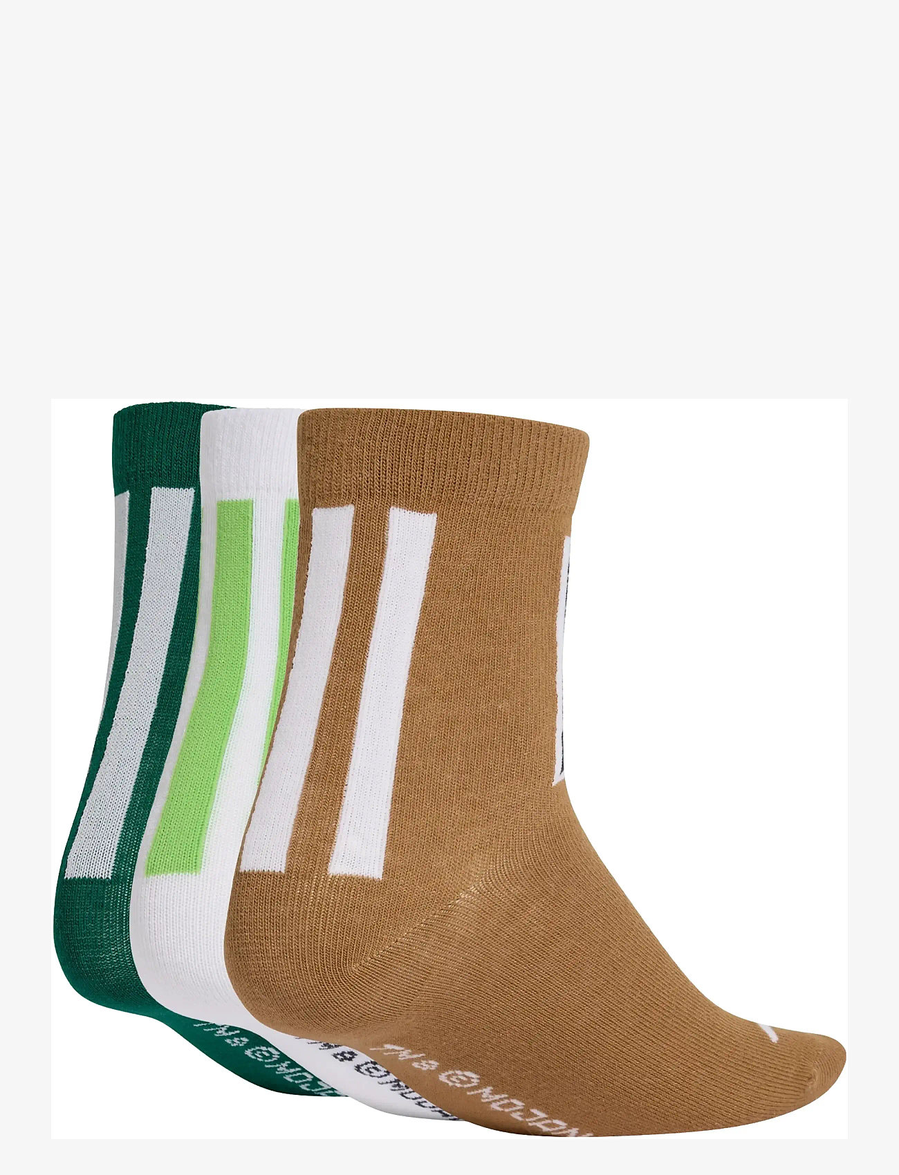 adidas Sportswear - Y MINECRAFT 3PP - strømper - carbon/brndes/cgreen - 1