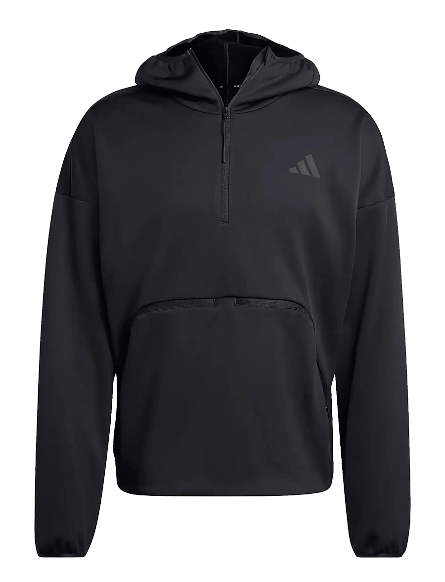 adidas Sportswear - M CT SS HZ - kapuzenpullover - black - 1