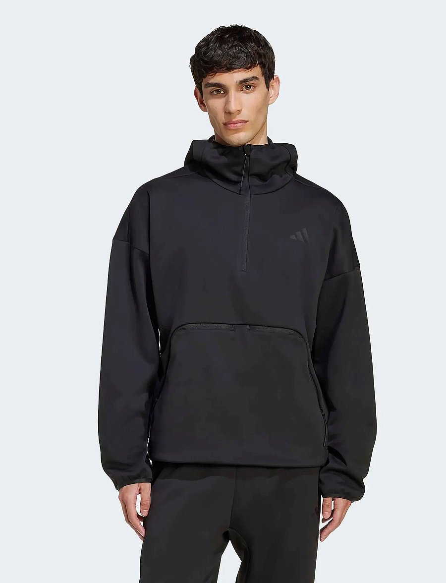 adidas Sportswear - M CT SS HZ - kapuzenpullover - black - 0