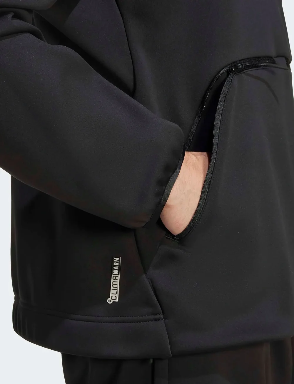 adidas Sportswear - M CT SS HZ - kapuutsiga dressipluusid - black - 3