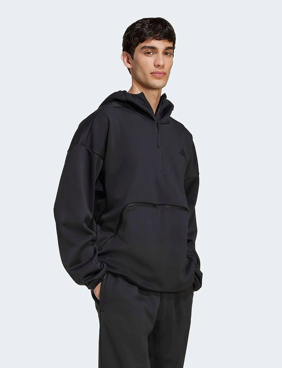 adidas Sportswear - M CT SS HZ - kapuzenpullover - black - 4