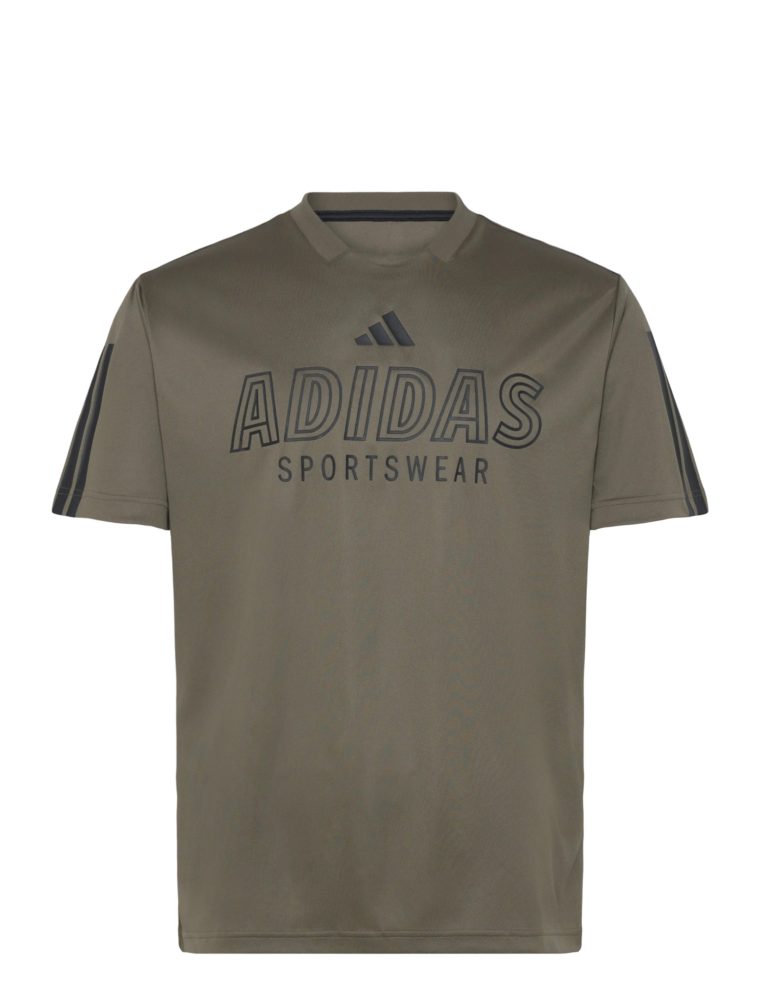adidas Sportswear M TIRO WM TEE - T-shirts - OLISTR/BLACK / khaki/green