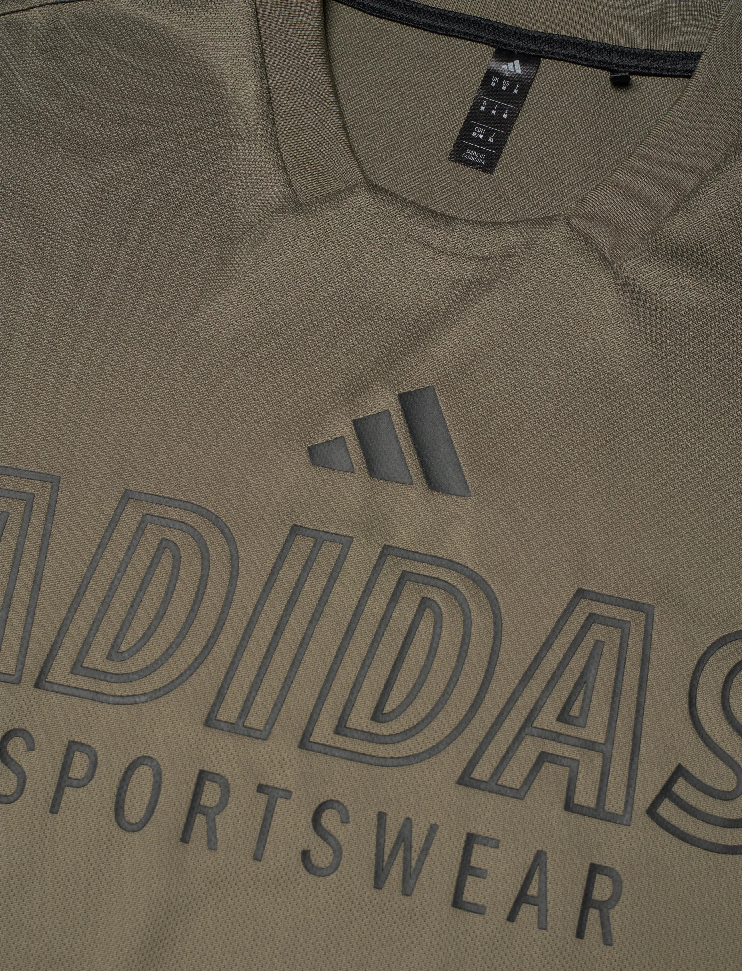 adidas Sportswear - M TIRO WM TEE - t-shirts - olistr/black - 2