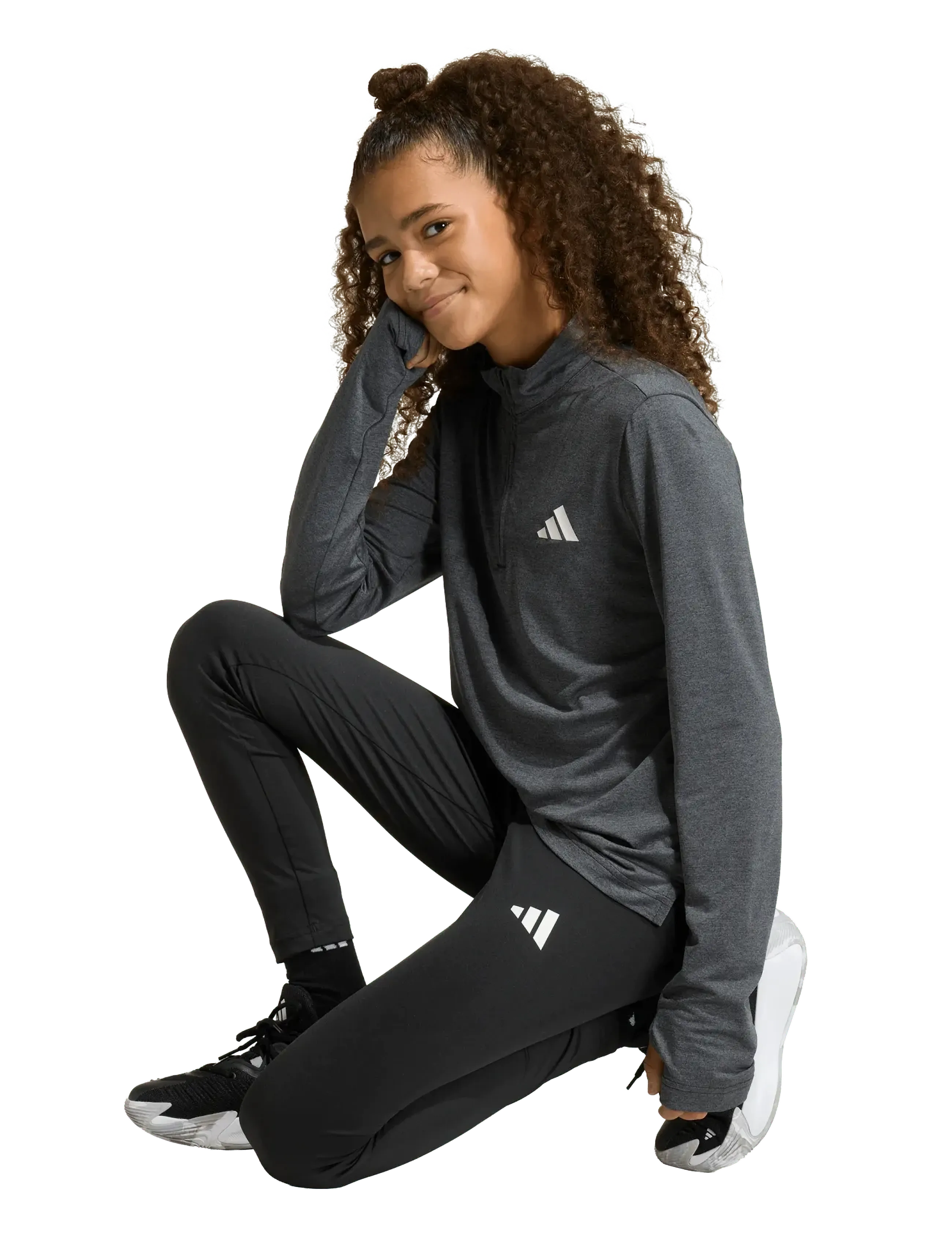 adidas Sportswear JG TR-ES LEG - Leggings - BLACK/WHITE / black
