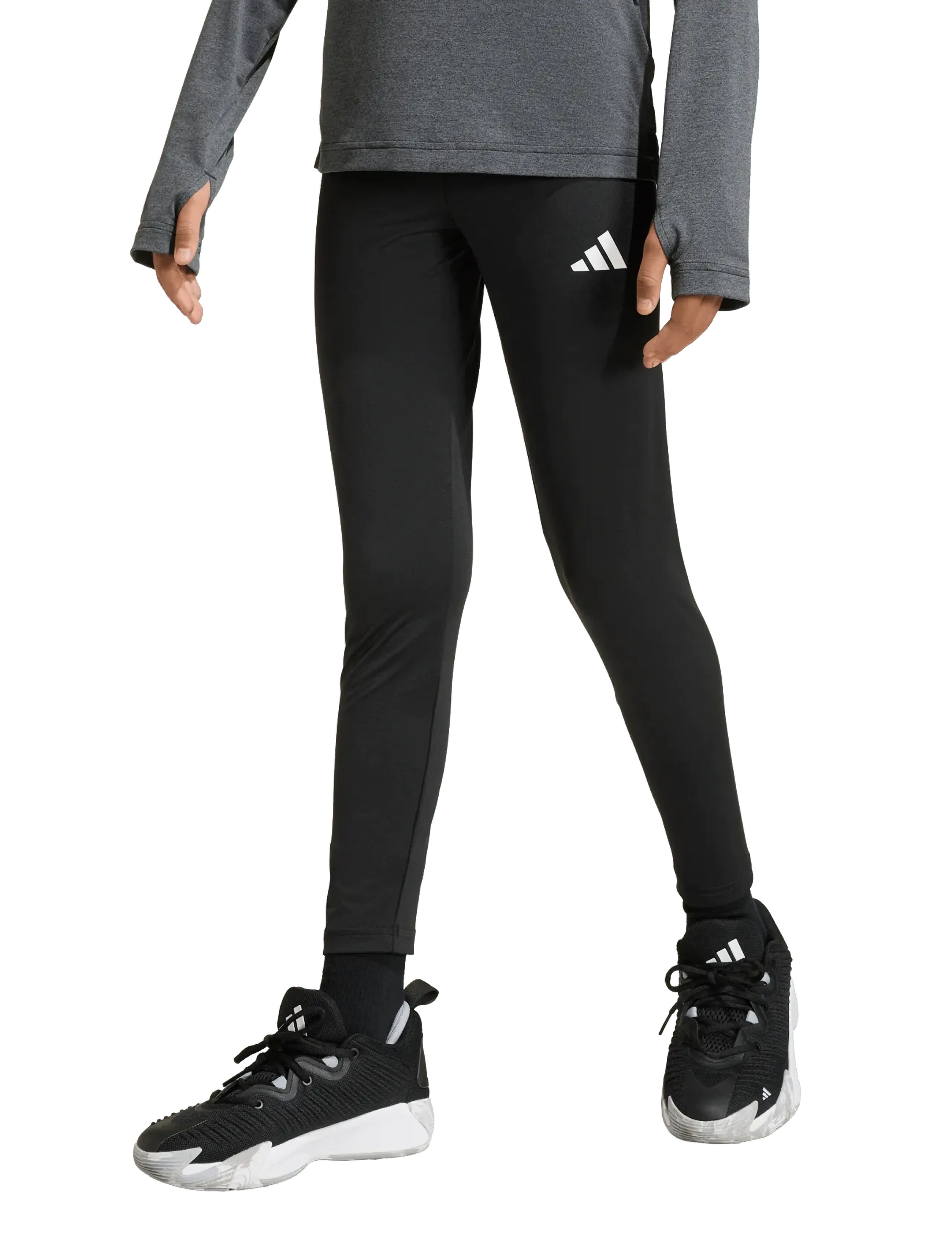 adidas Sportswear - JG TR-ES LEG - black/white - 3