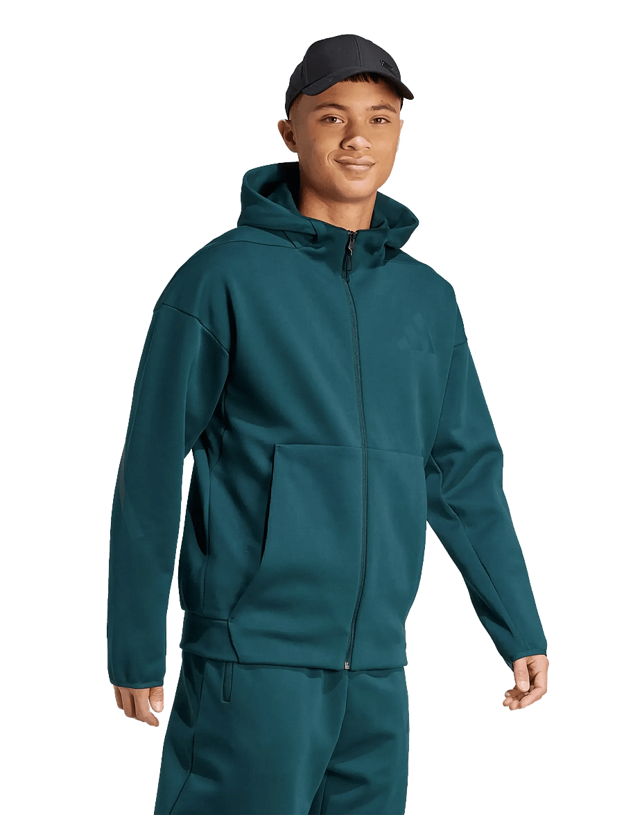 adidas Sportswear - M Z.N.E. FZ - fleece & midlayer - aurivy - 0