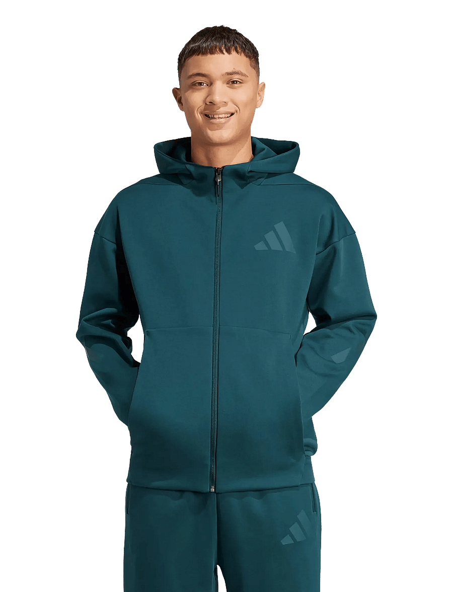adidas Sportswear - M Z.N.E. FZ - fleece & midlayer - aurivy - 2