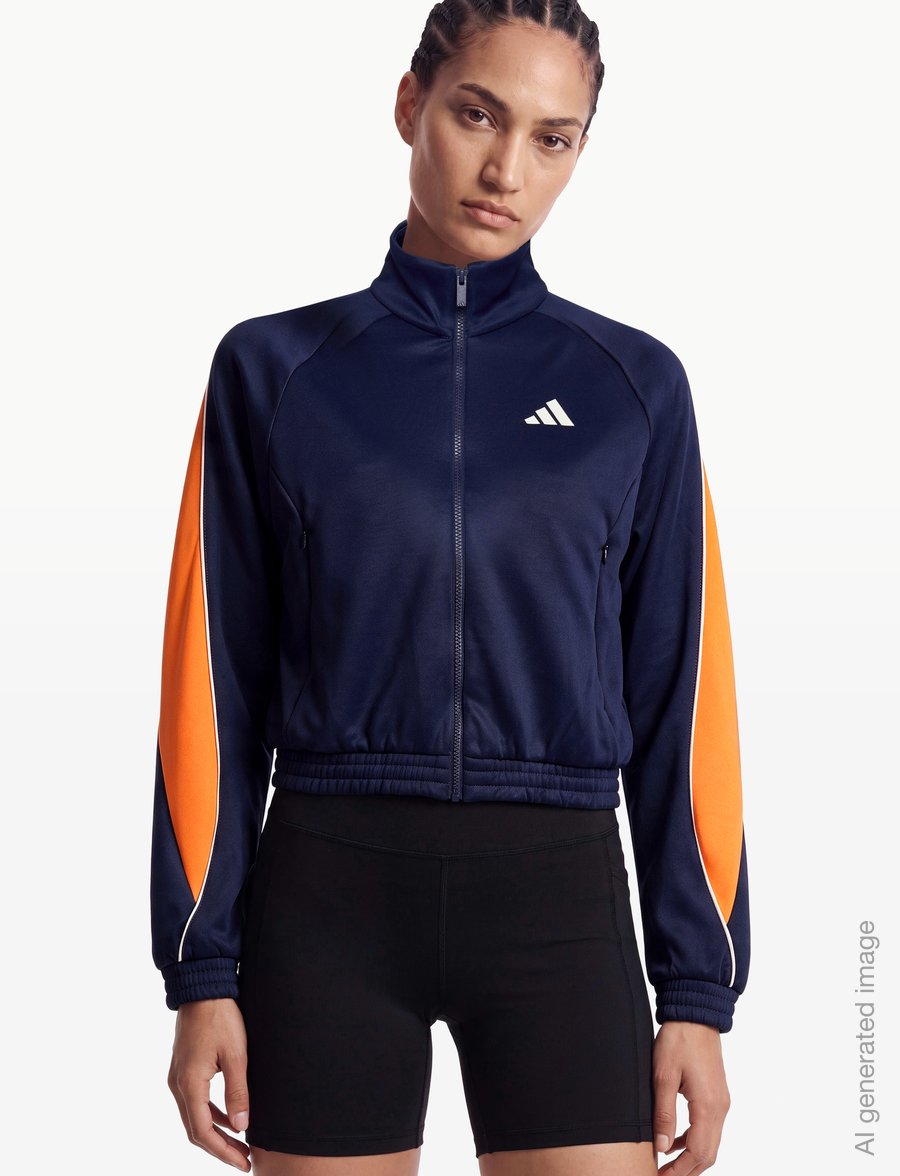 adidas Sportswear - W STADIUM TT - sports jackets - dkblue/puor/owhite - 3