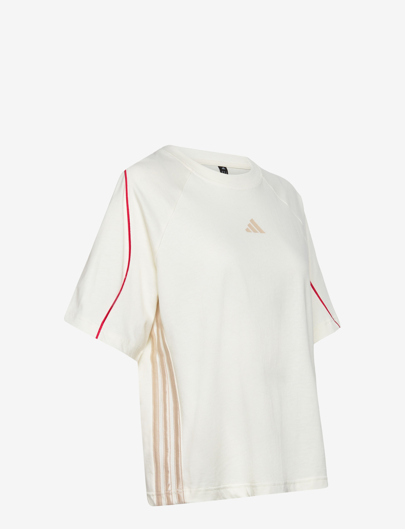 adidas Sportswear - W STADIUM TEE - t-shirts - owhite/purrub/crli - 2