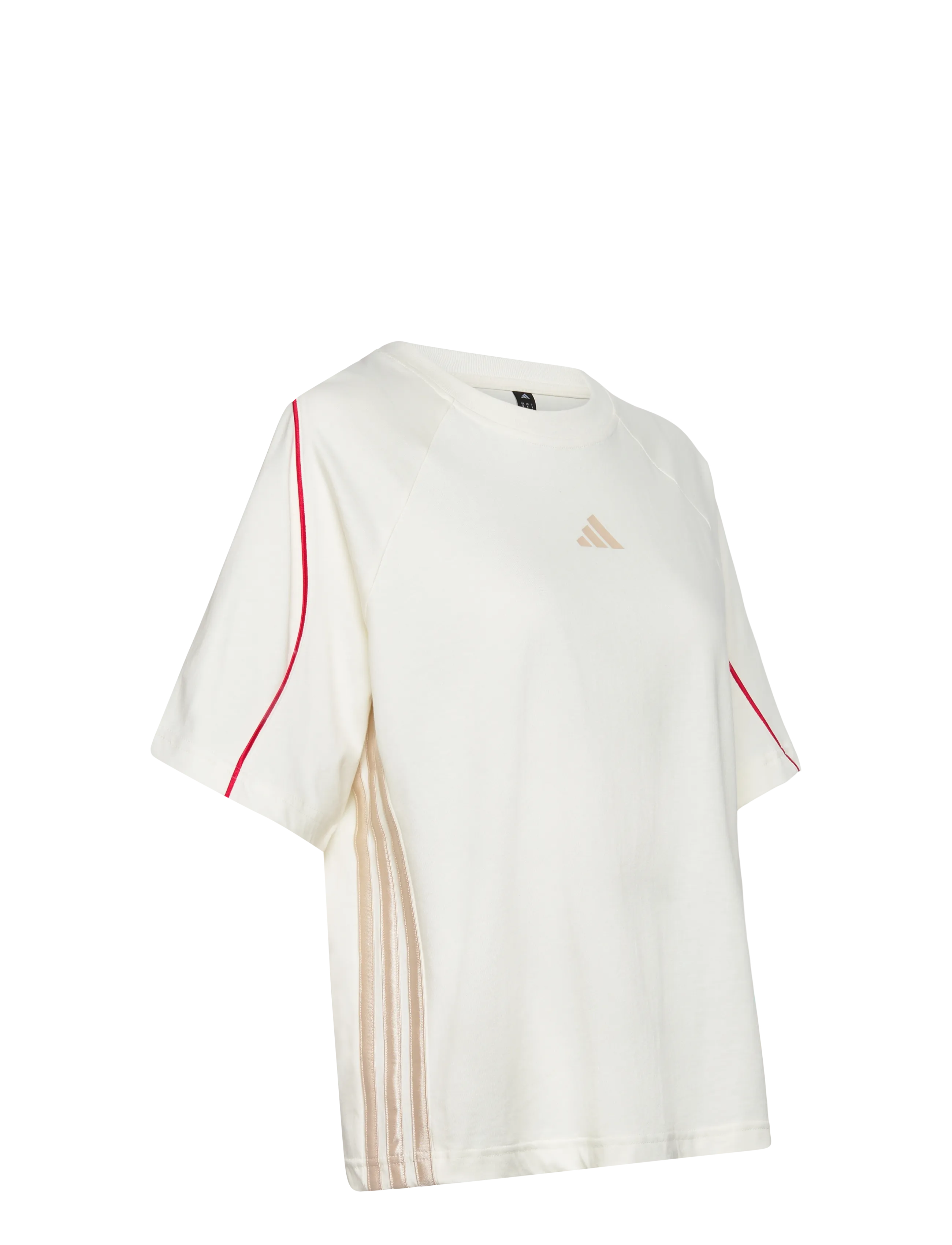 adidas Sportswear - W STADIUM TEE - t-shirts - owhite/purrub/crli - 2