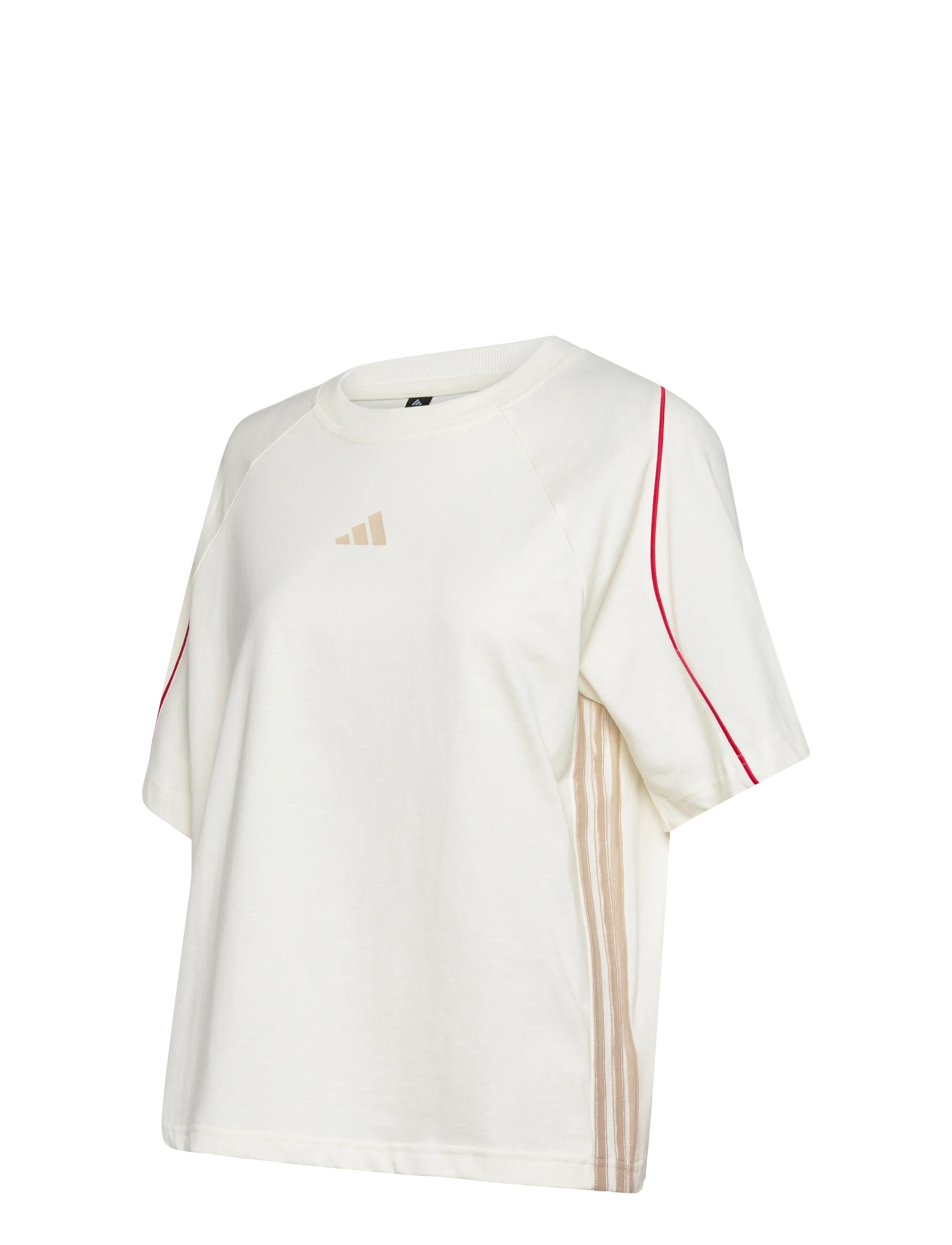 adidas Sportswear - W STADIUM TEE - t-shirts - owhite/purrub/crli - 3