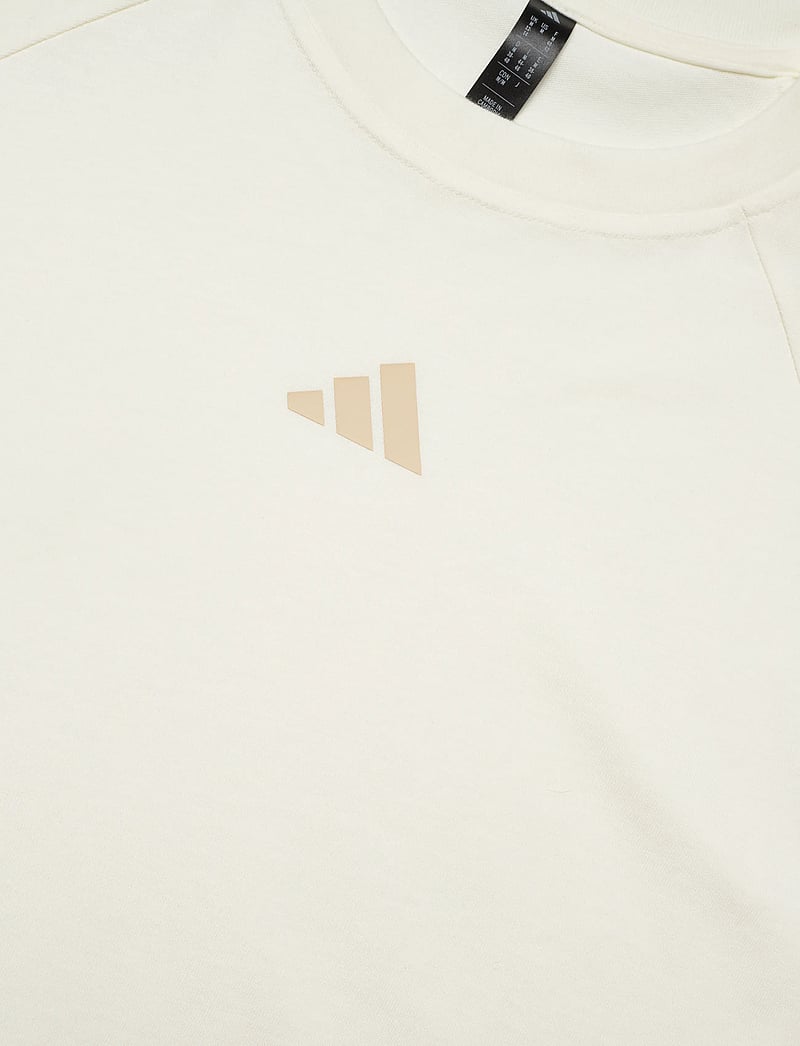adidas Sportswear - W STADIUM TEE - t-shirts - owhite/purrub/crli - 4