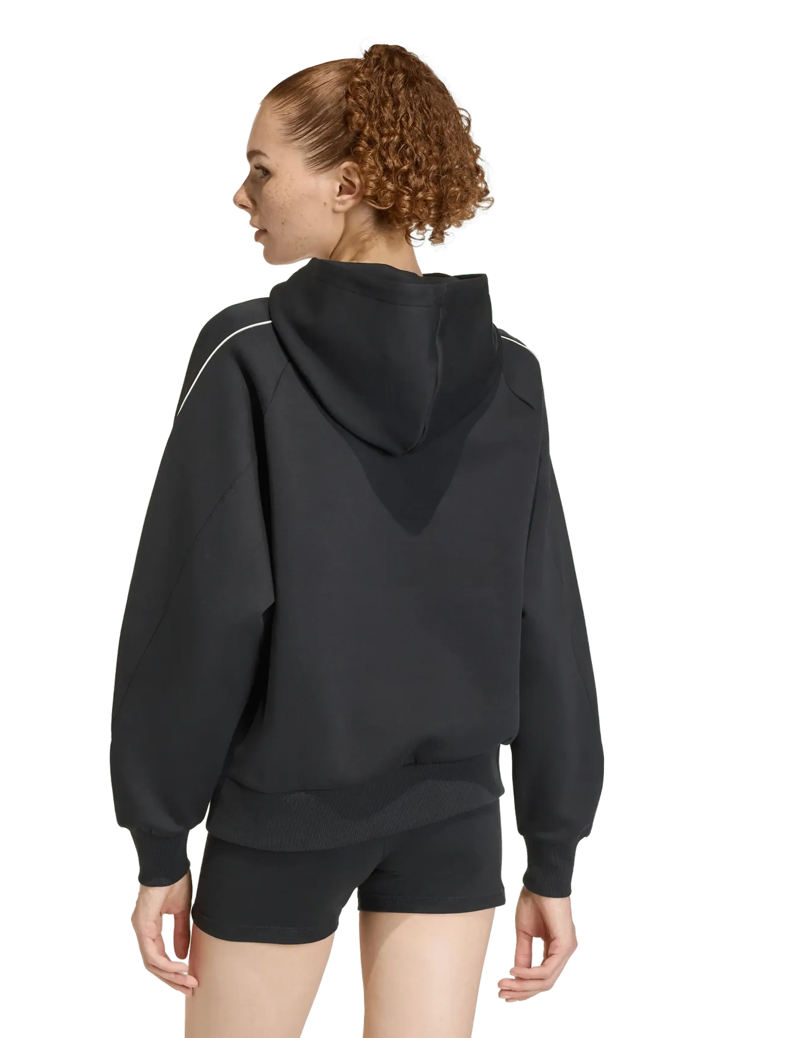 adidas Sportswear - W STADIUM HD - dressipluusid ja pusad - black/owhite - 4