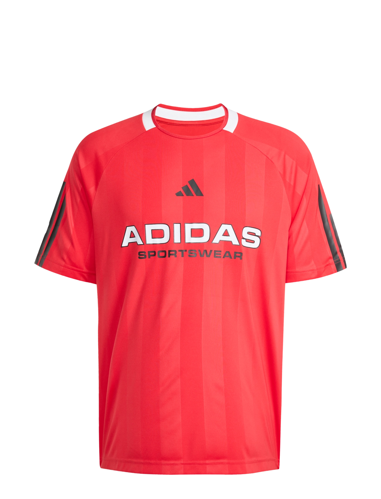 adidas Sportswear M TIRO JERSEY - T-shirts - PURRUB / red