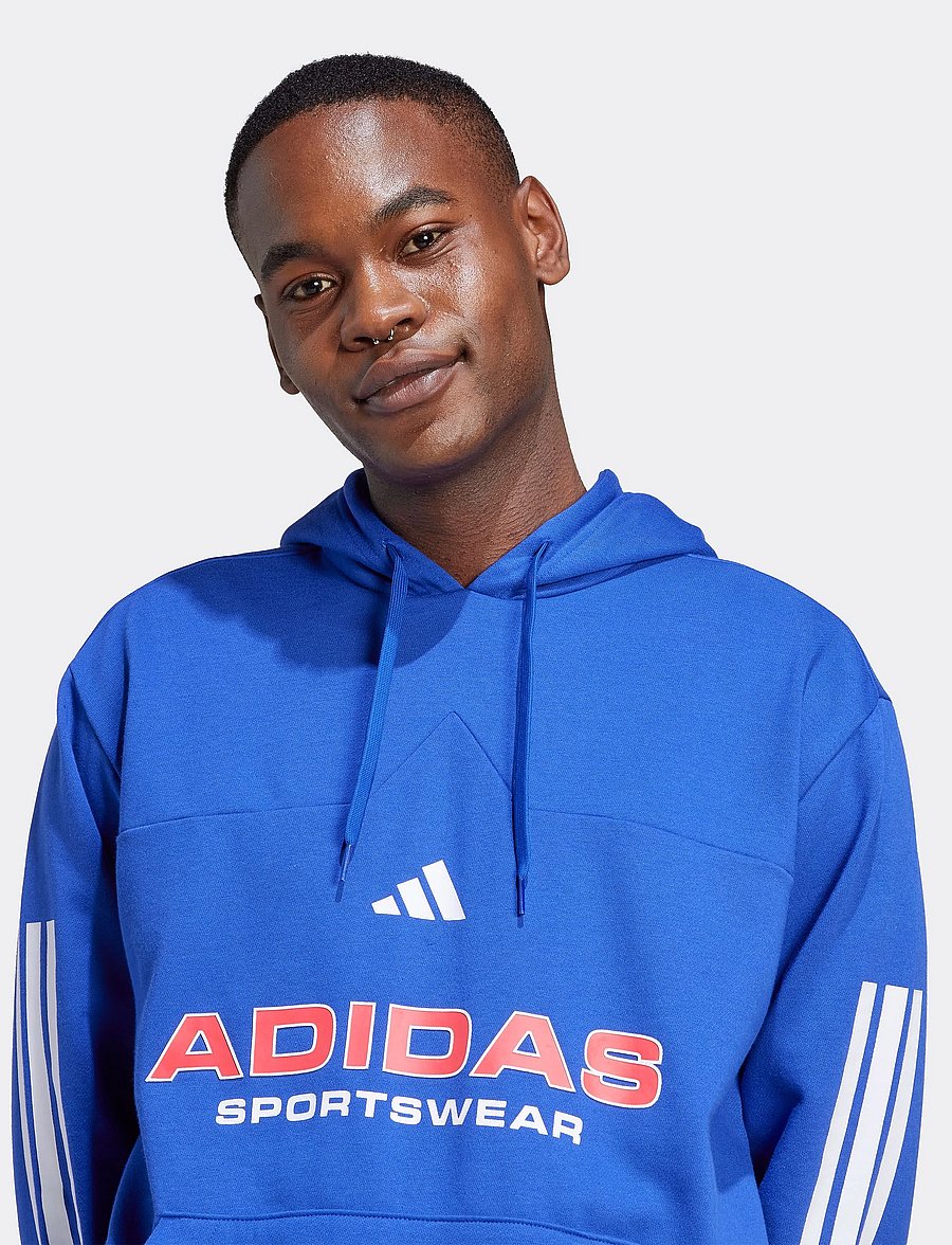 adidas Sportswear - M TIRO FL HDD - hoodies - selubl - 4
