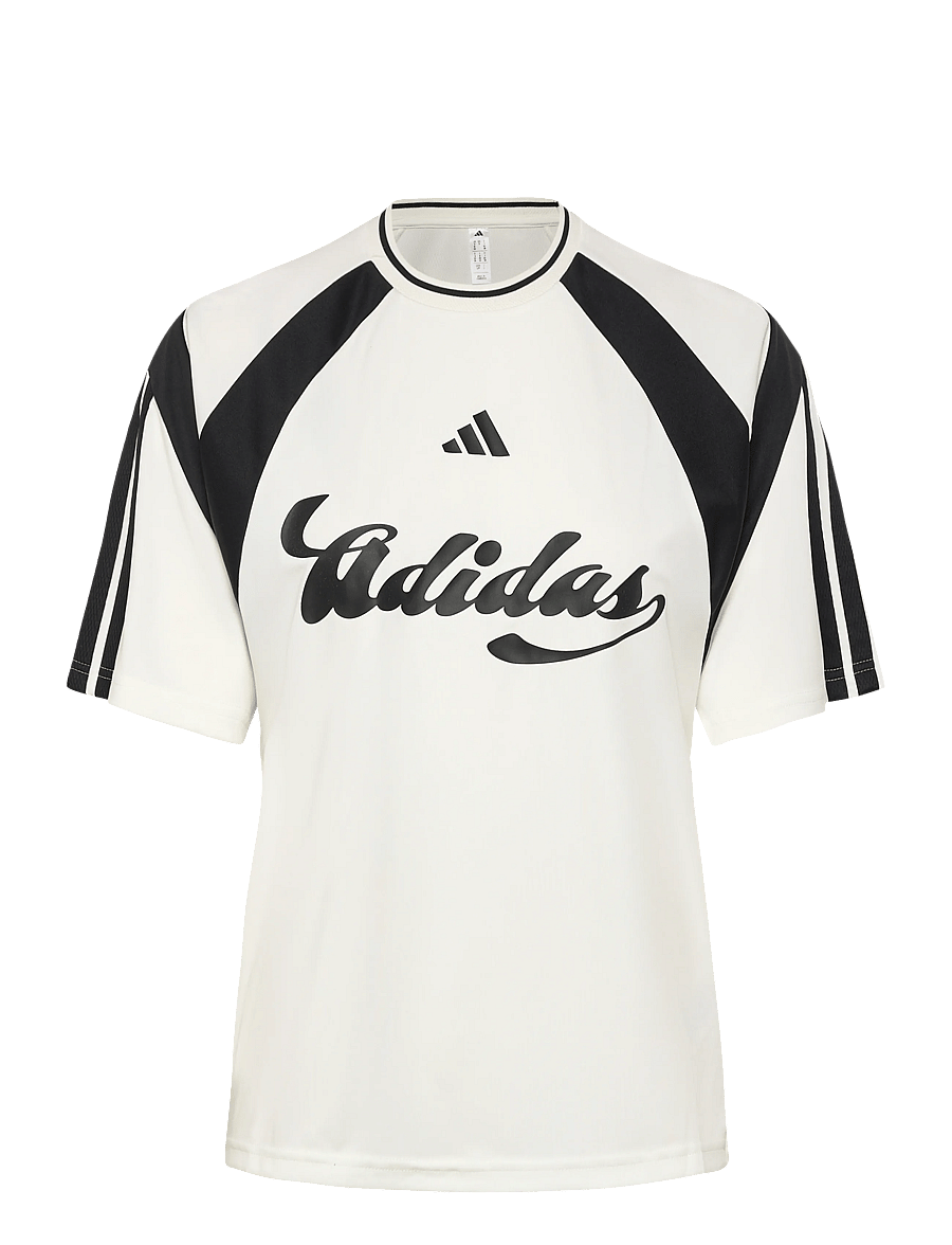 adidas Sportswear - W HER TEE - t-shirts - owhite/black - 0