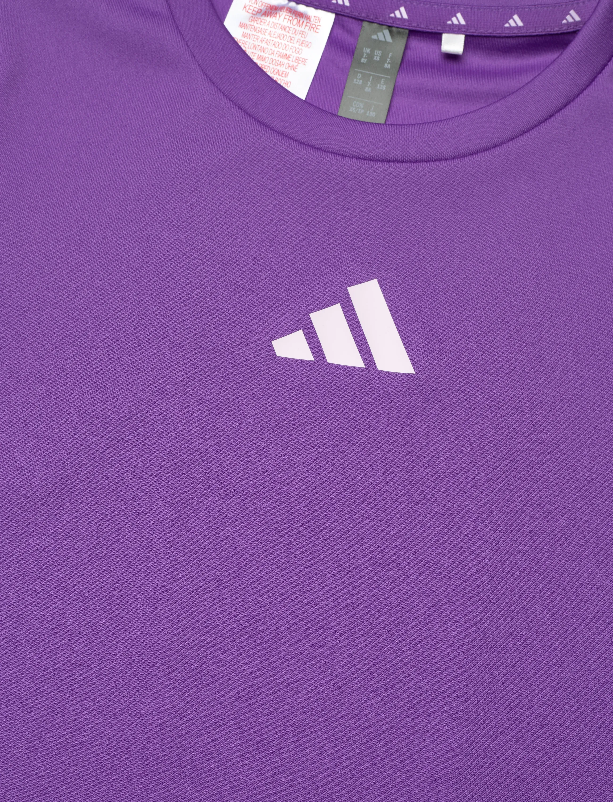 adidas Sportswear - JG TR-ES 3S TEE - sportstoppe - actpur/icelav - 4