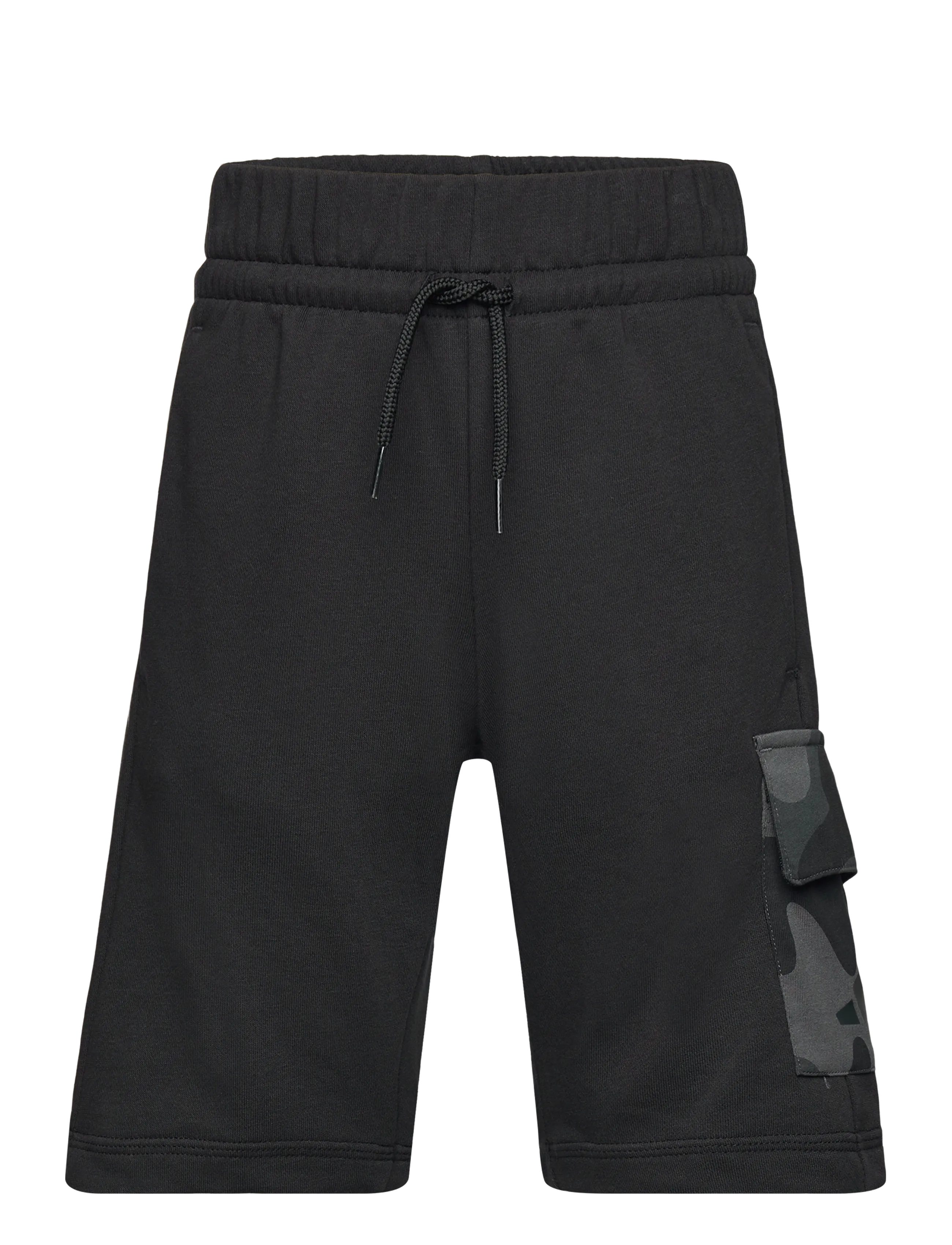 adidas Sportswear J CAMO FT SHORT - New Arrivals - BLACK/CARBON / black