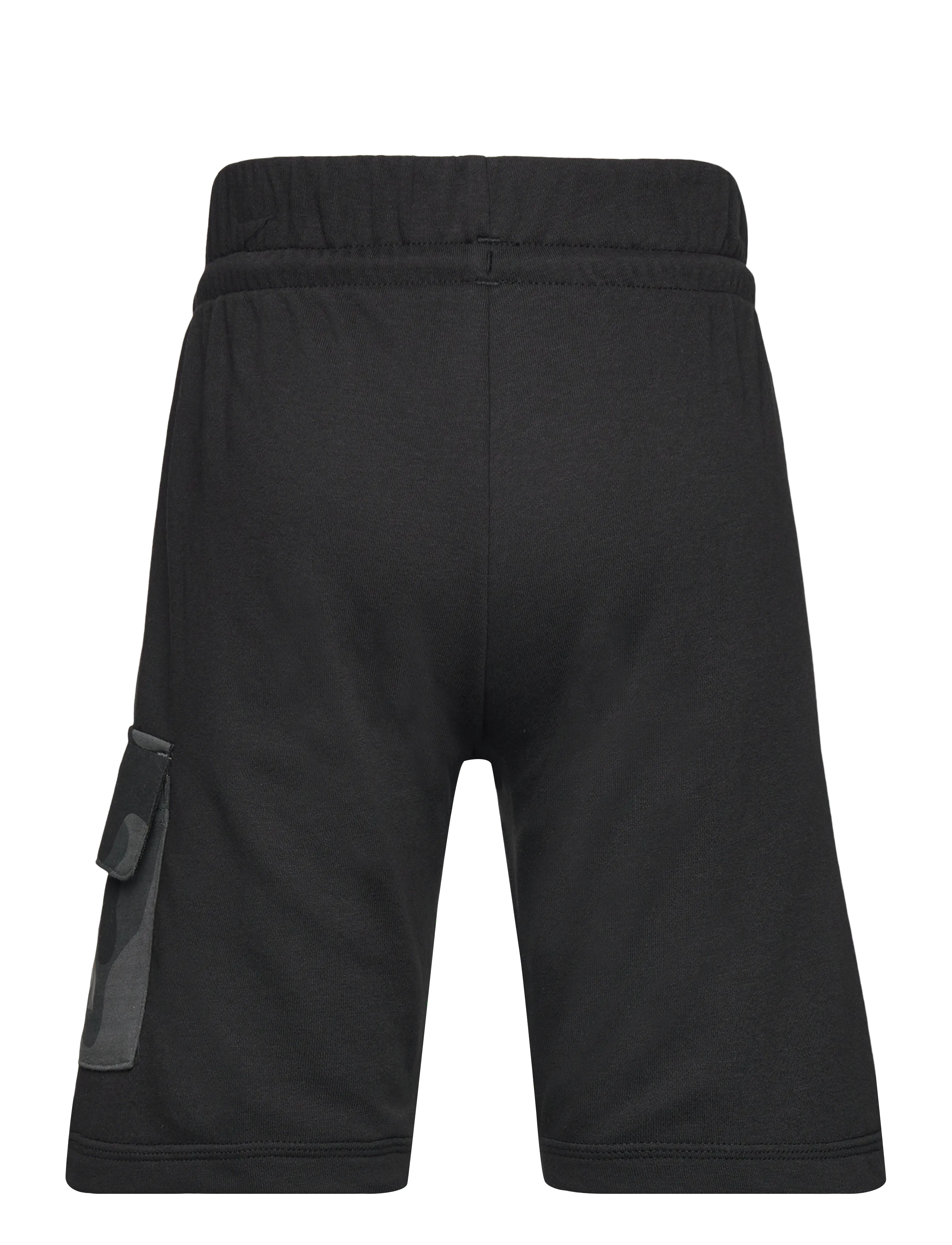 adidas Sportswear - J CAMO FT SHORT - sweatshorts - black/carbon - 1