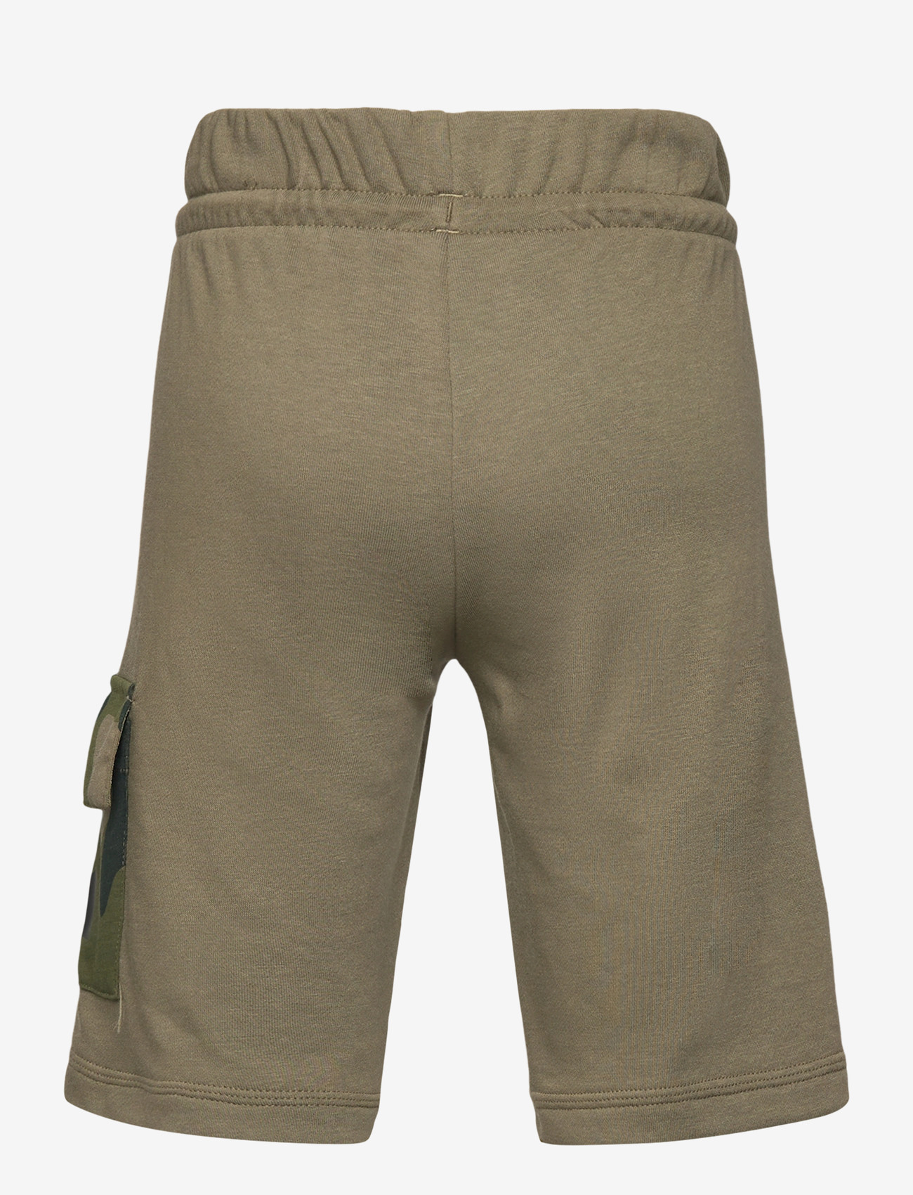 adidas Sportswear - J CAMO FT SHORT - sweatshorts - olistr/black - 1