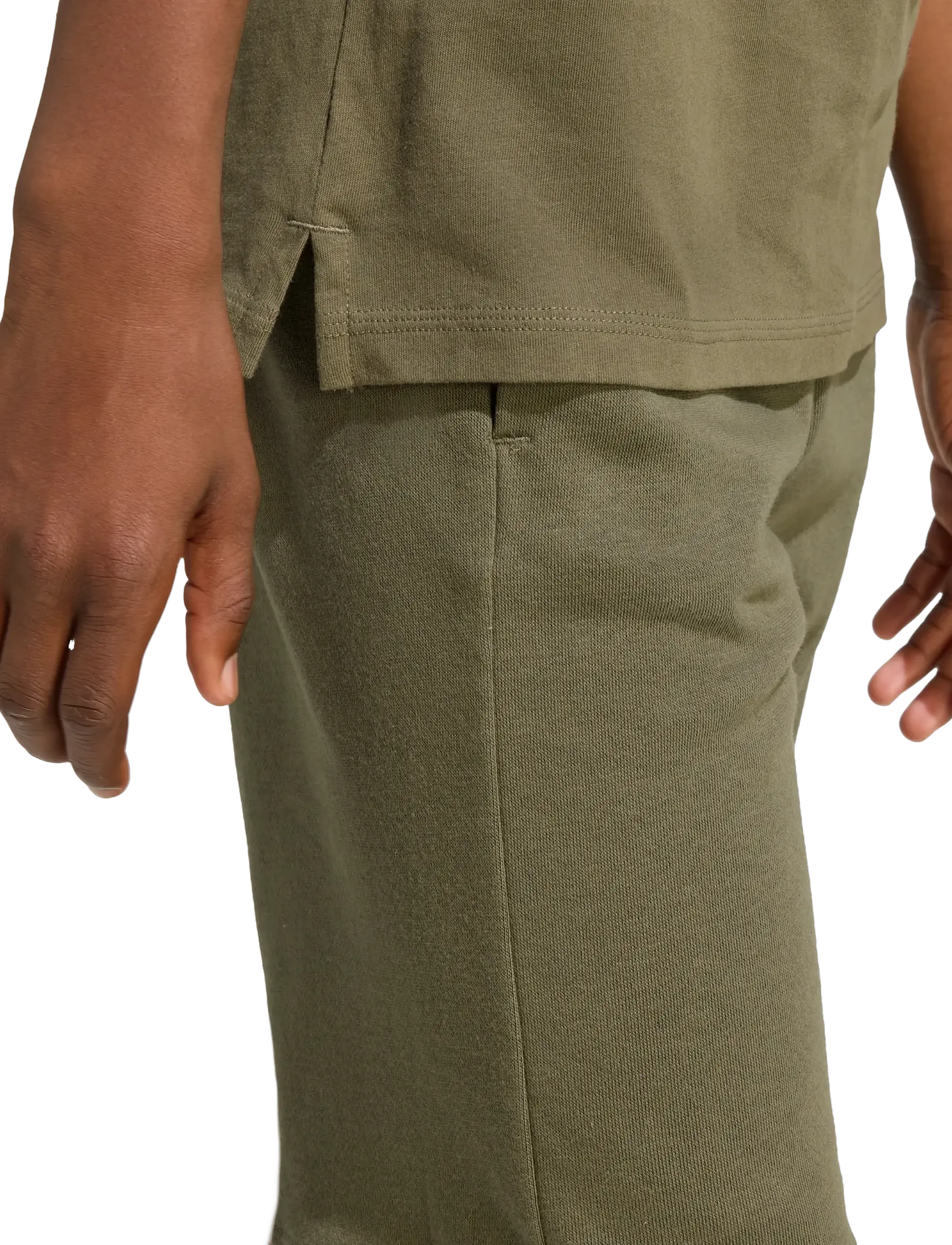 adidas Sportswear - J CAMO FT SHORT - shorts - olistr/black - 5