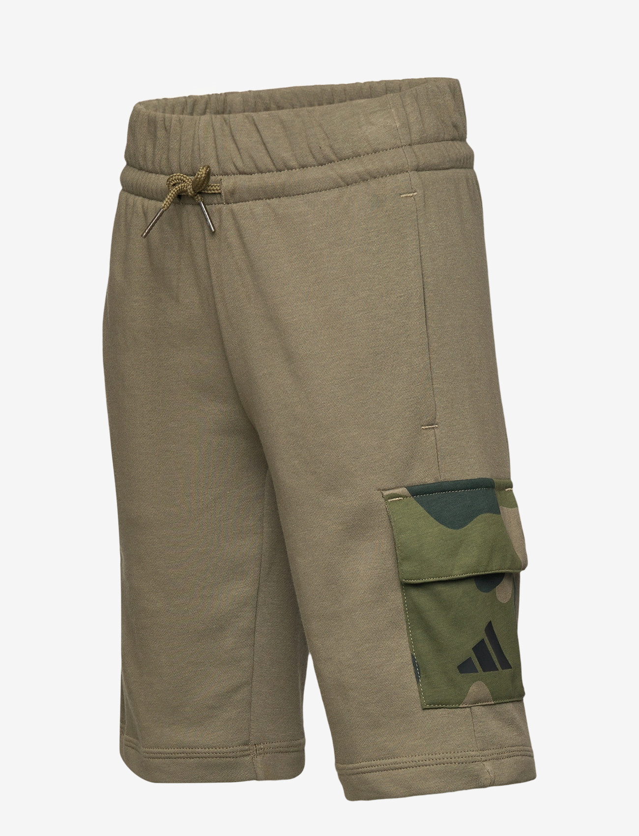 adidas Sportswear - J CAMO FT SHORT - sweatshorts - olistr/black - 2