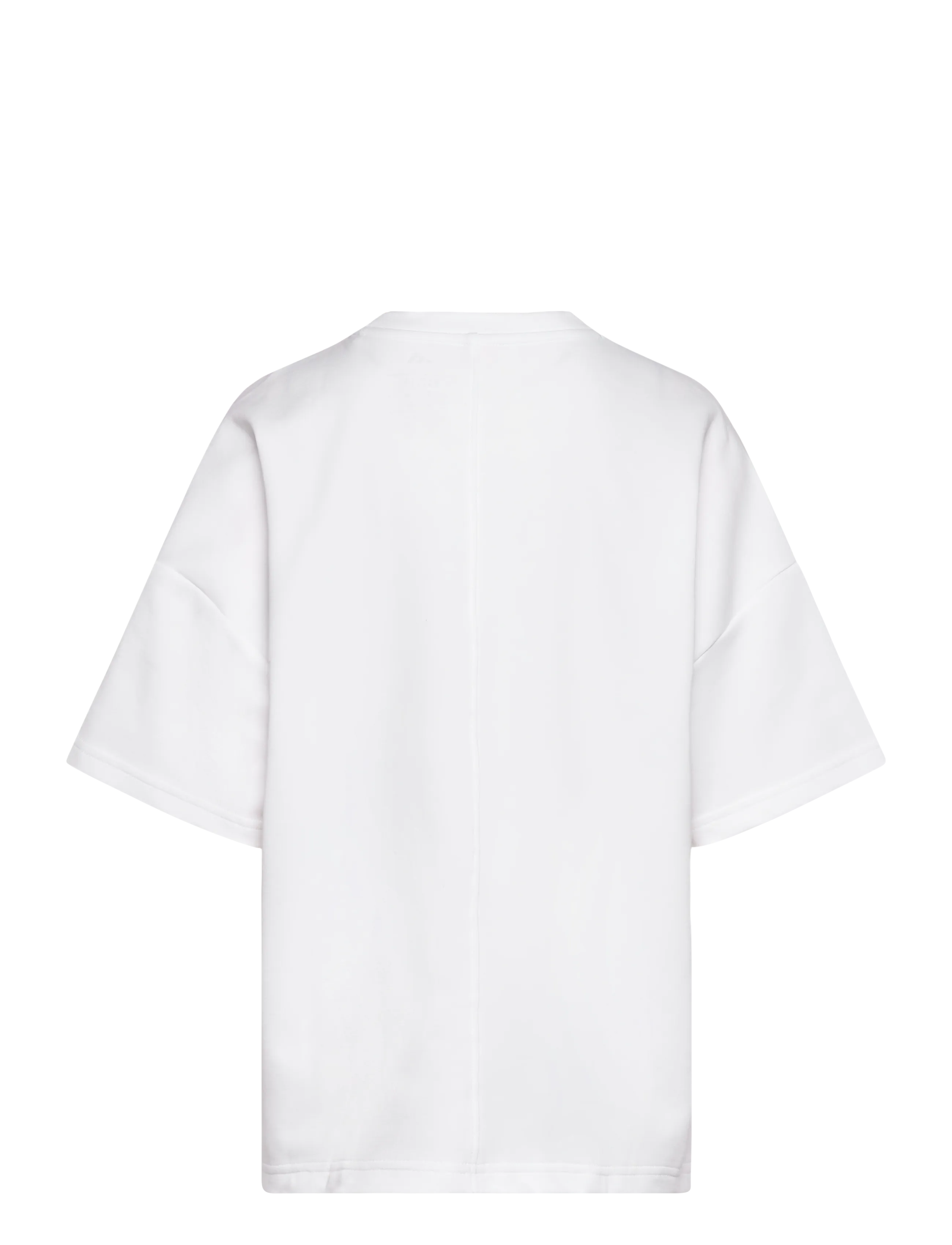 adidas Sportswear - J FI OVSZ TEE - Íþróttatoppar - white/black - 1