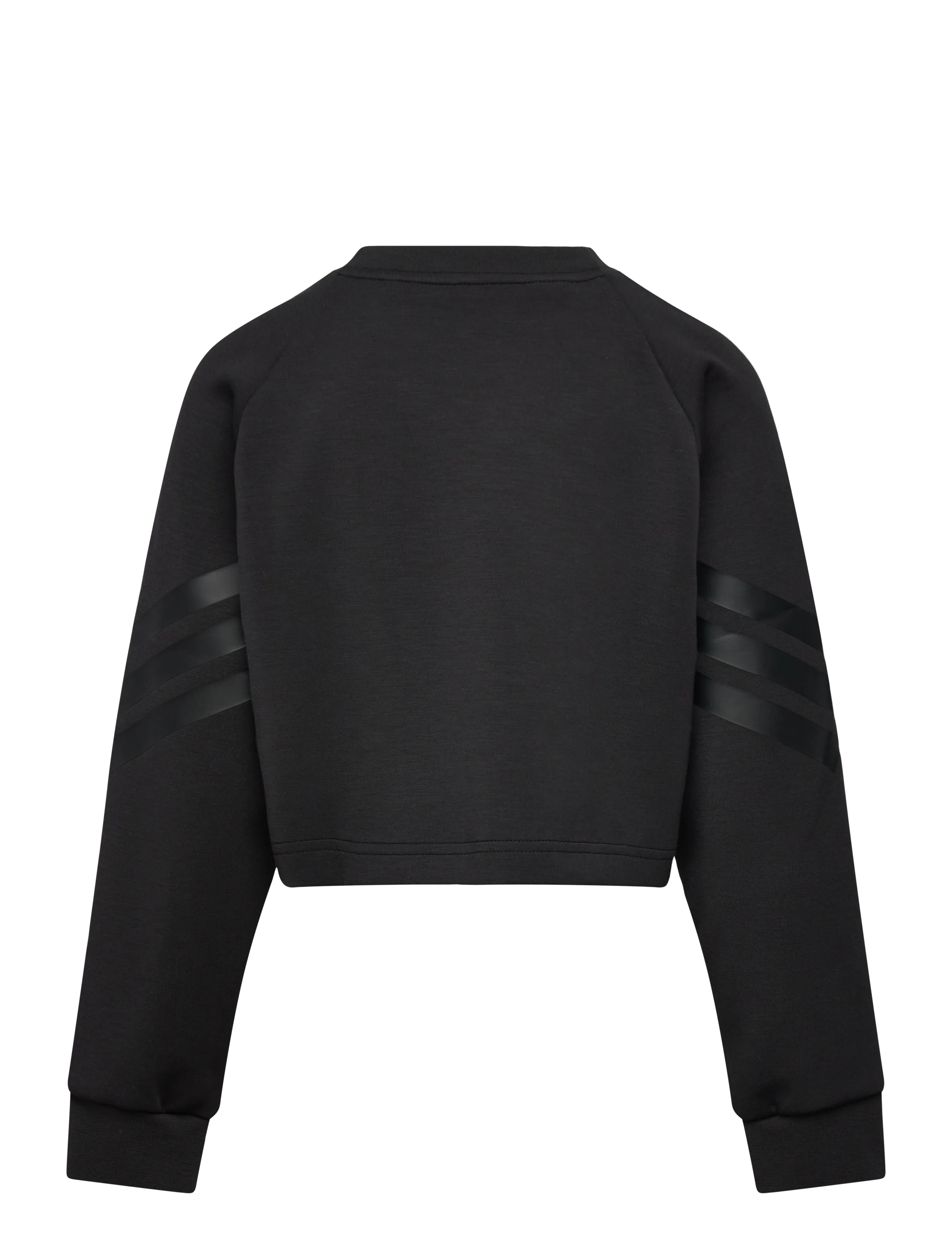 adidas Sportswear - JG FI 3S CREW - sweats - black/black - 2