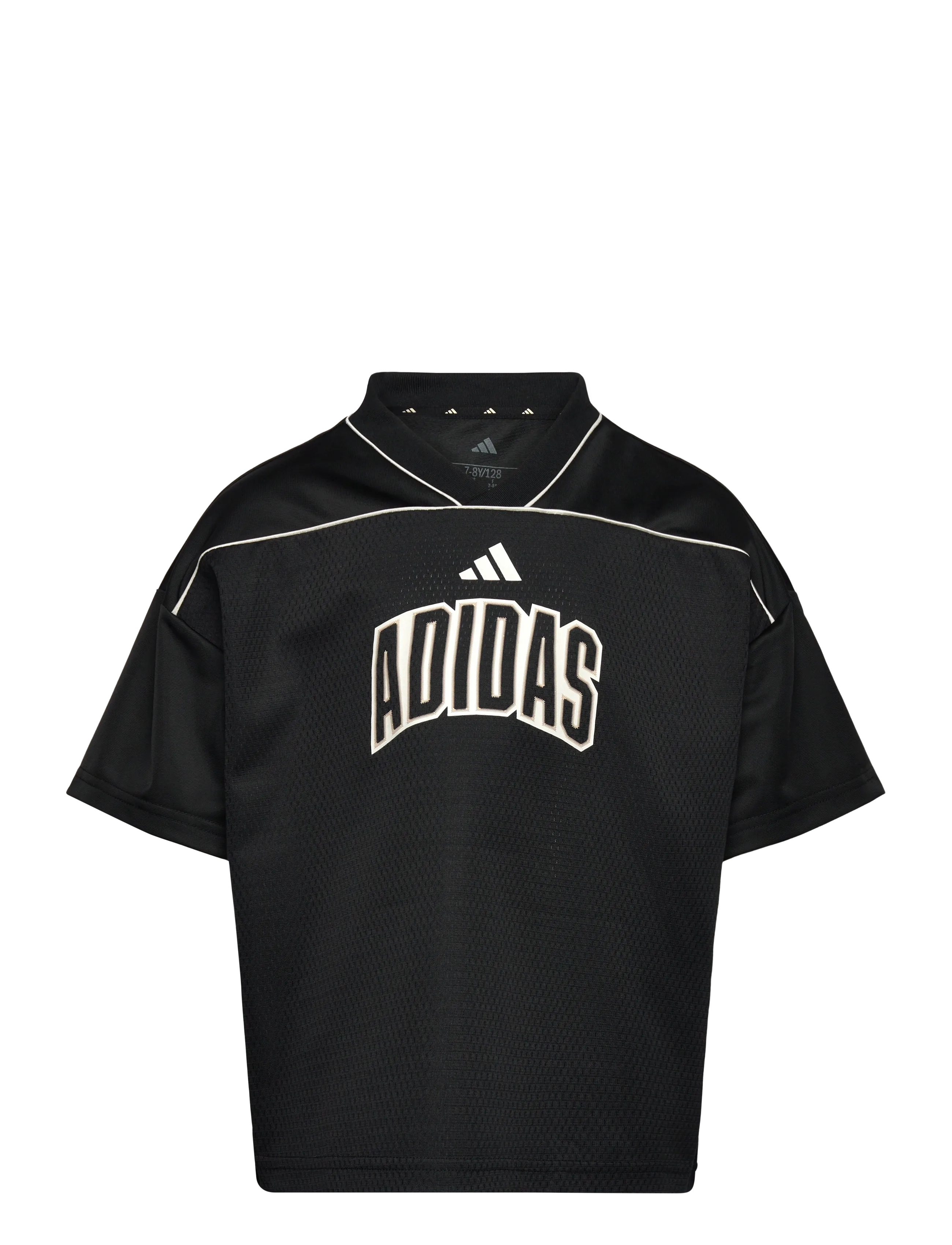 adidas Sportswear J STD BB SHT - Kortærmede T-shirts - BLACK/OWHITE / black