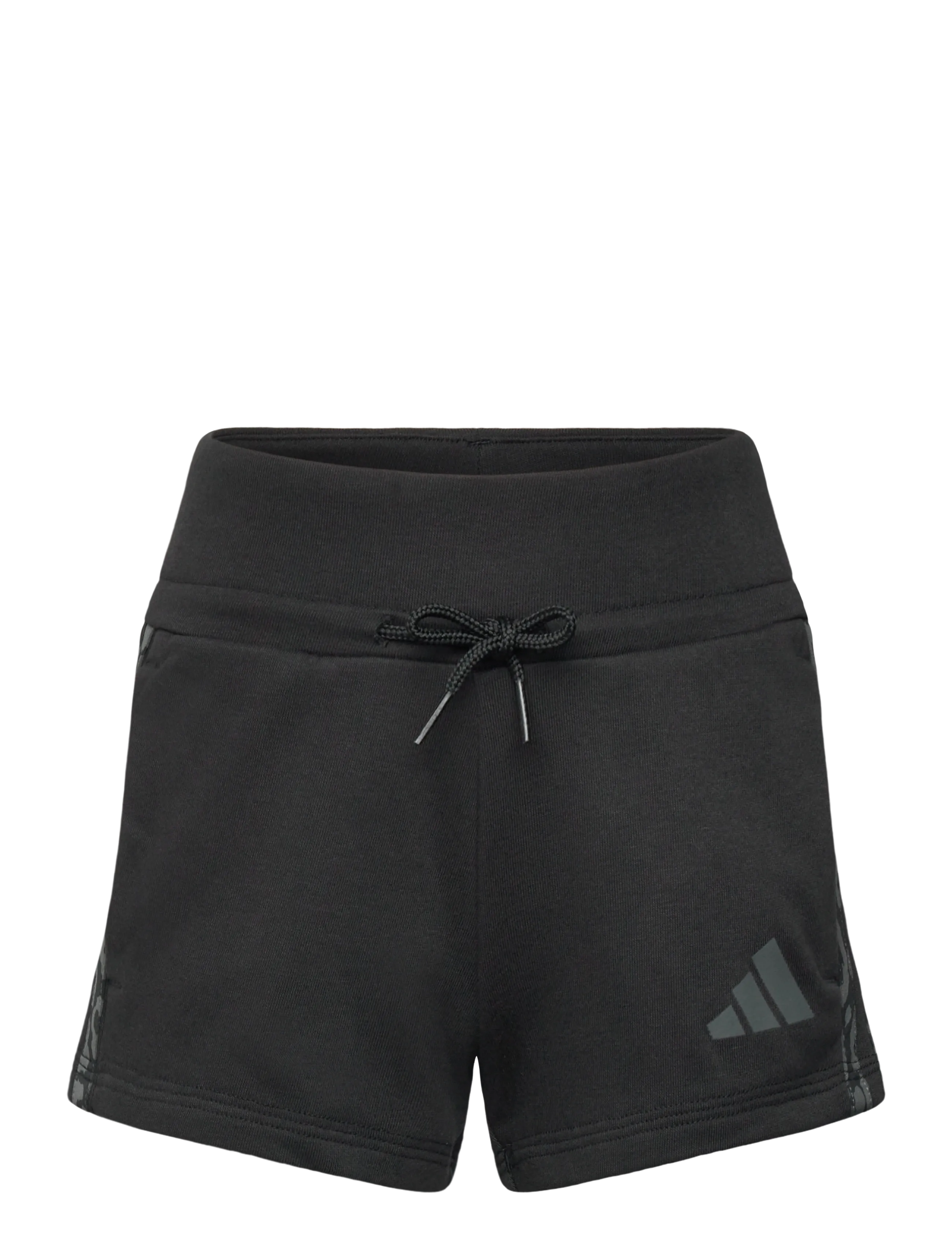 adidas Sportswear JG AN 3S FT SH - Underdele - BLACK/WHITE / black