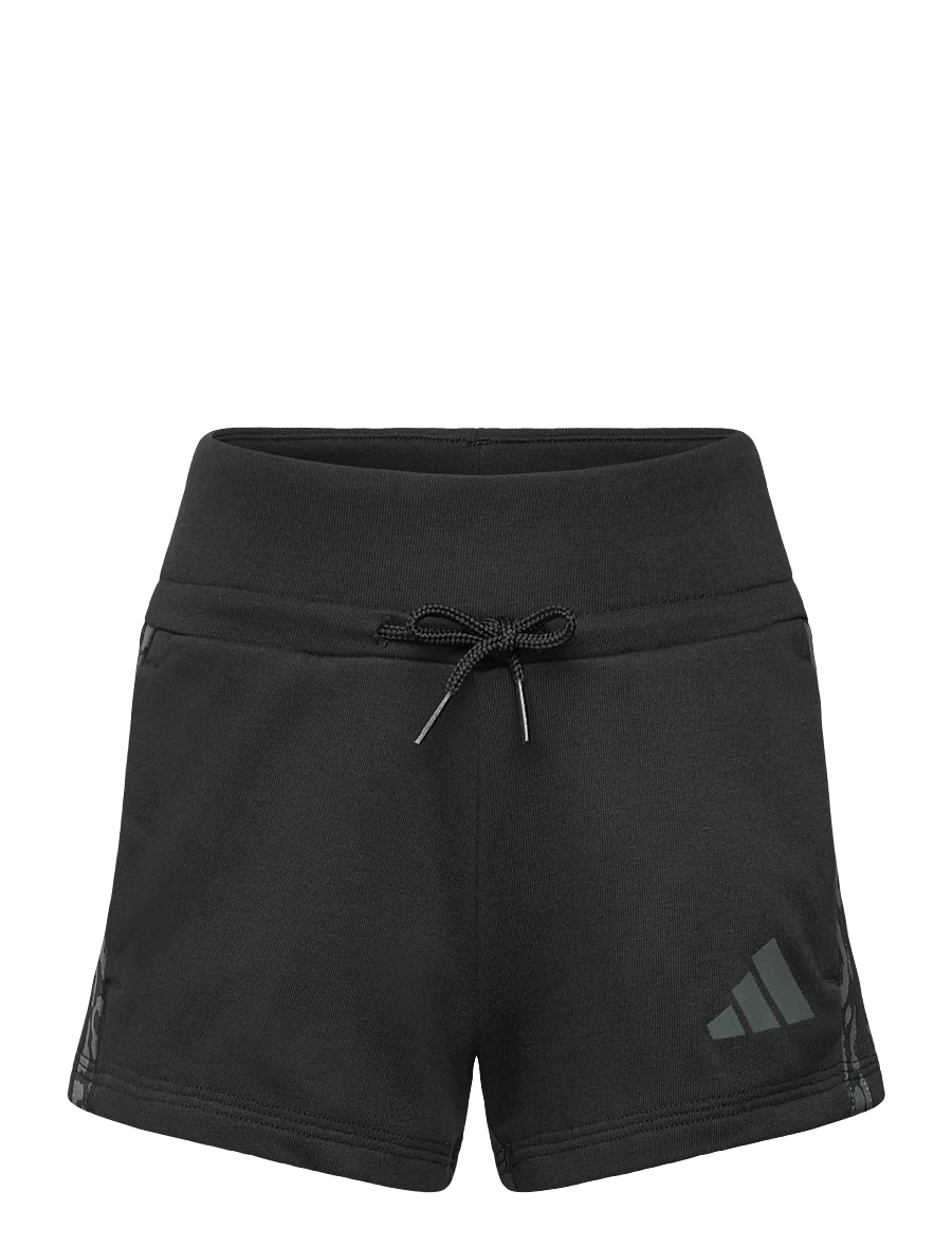 adidas Sportswear - JG AN 3S FT SH - sport-shorts - black/white - 0
