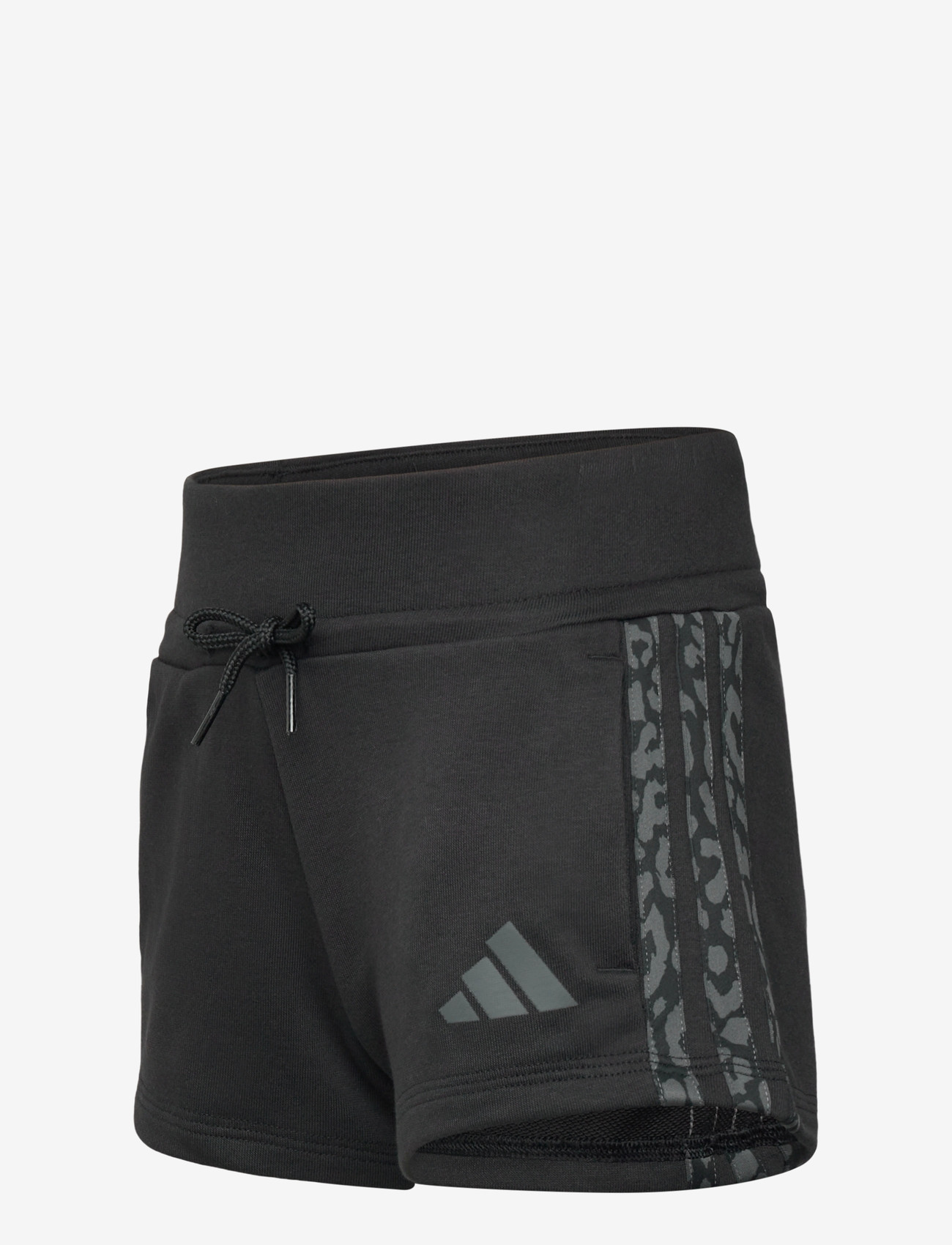 adidas Sportswear - JG AN 3S FT SH - sport-shorts - black/white - 2