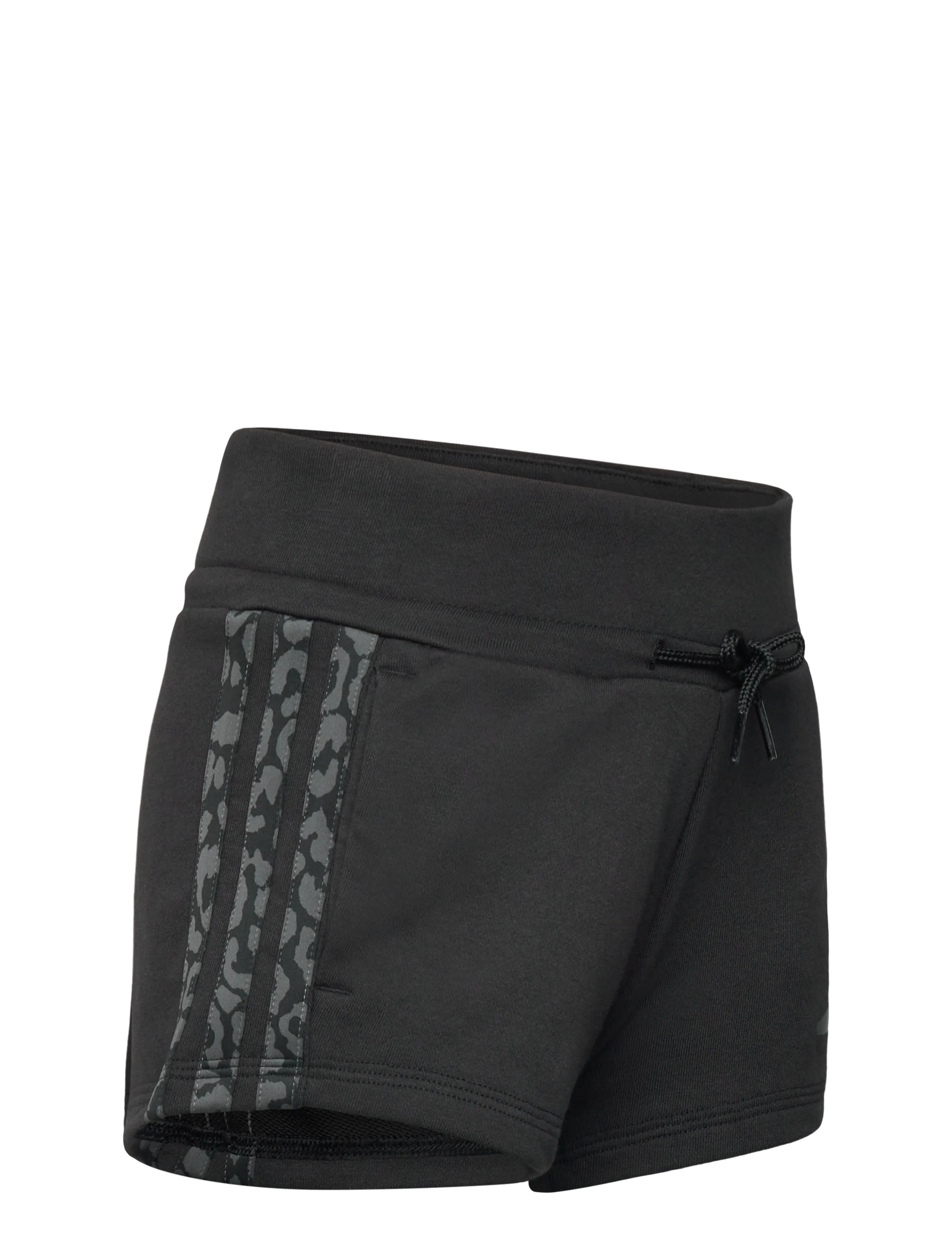 adidas Sportswear - JG AN 3S FT SH - sporta šorti - black/white - 3