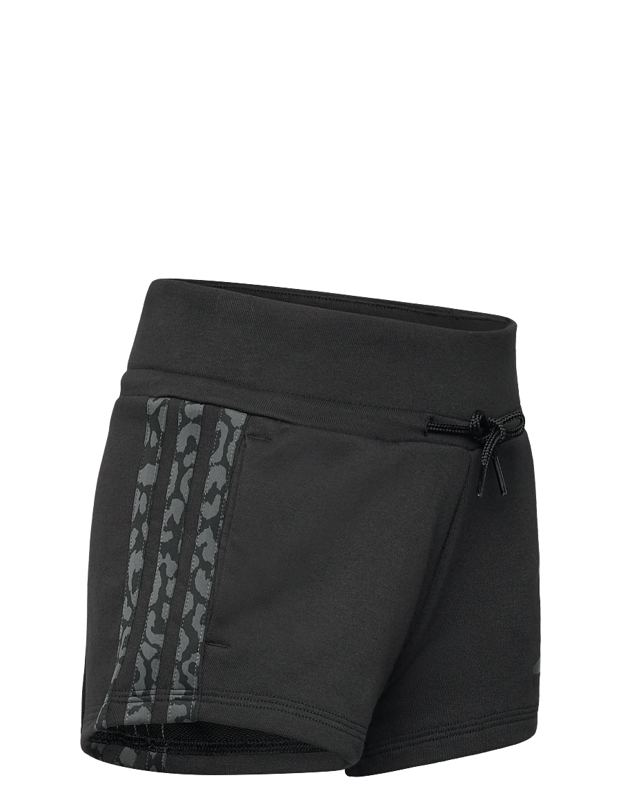 adidas Sportswear - JG AN 3S FT SH - sport-shorts - black/white - 3