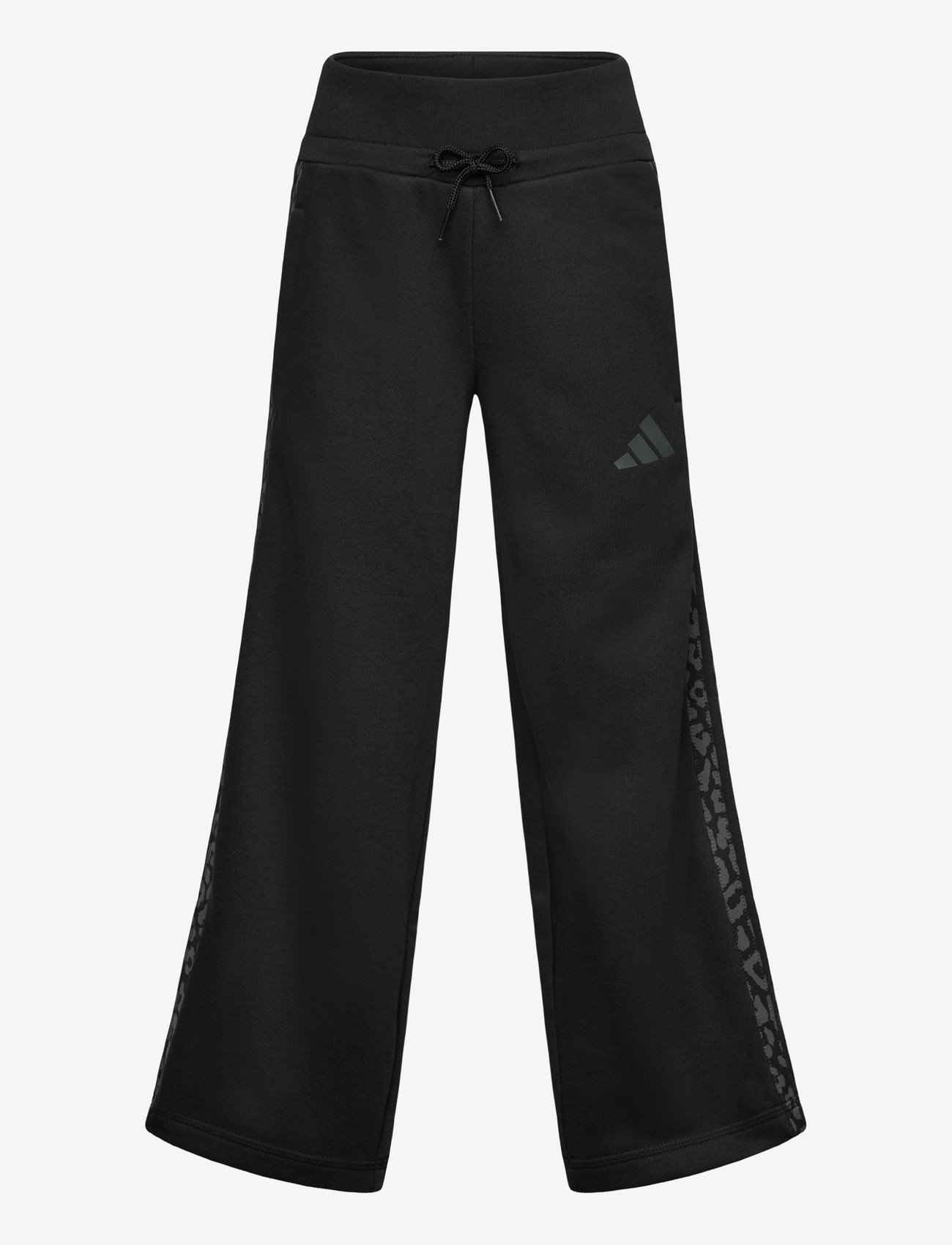 adidas Sportswear - JG AN 3S FT PT - sportiska stila bikses - black/white - 0