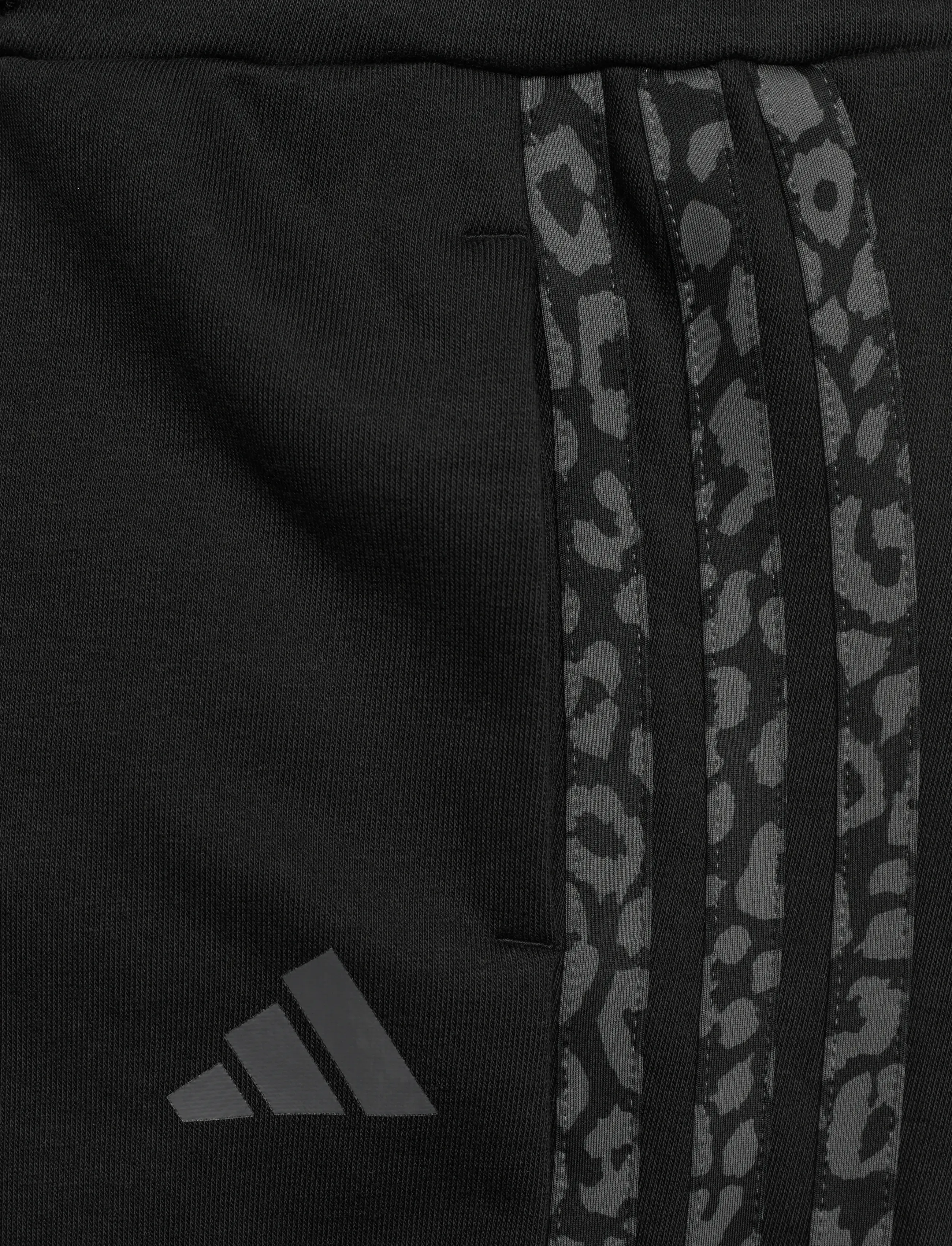 adidas Sportswear - JG AN 3S FT PT - sweatpants - black/white - 4