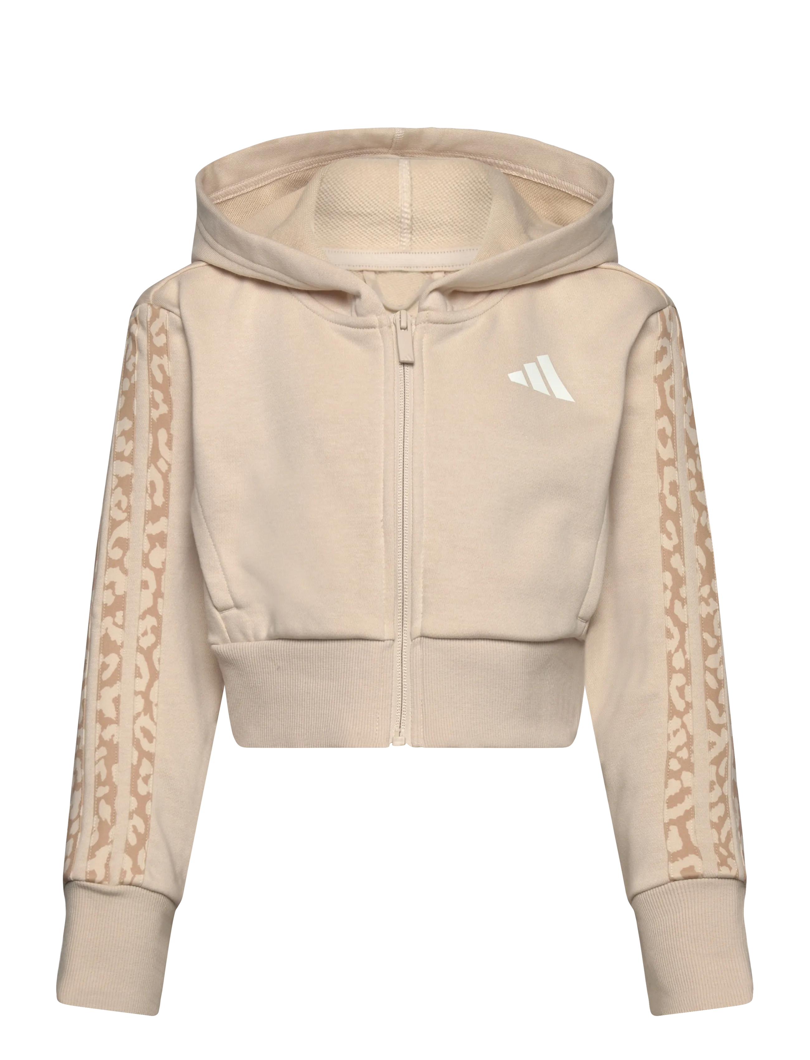 adidas Sportswear JG AN 3S FT FZ - Tøj - CRLI/OWHITE / beige