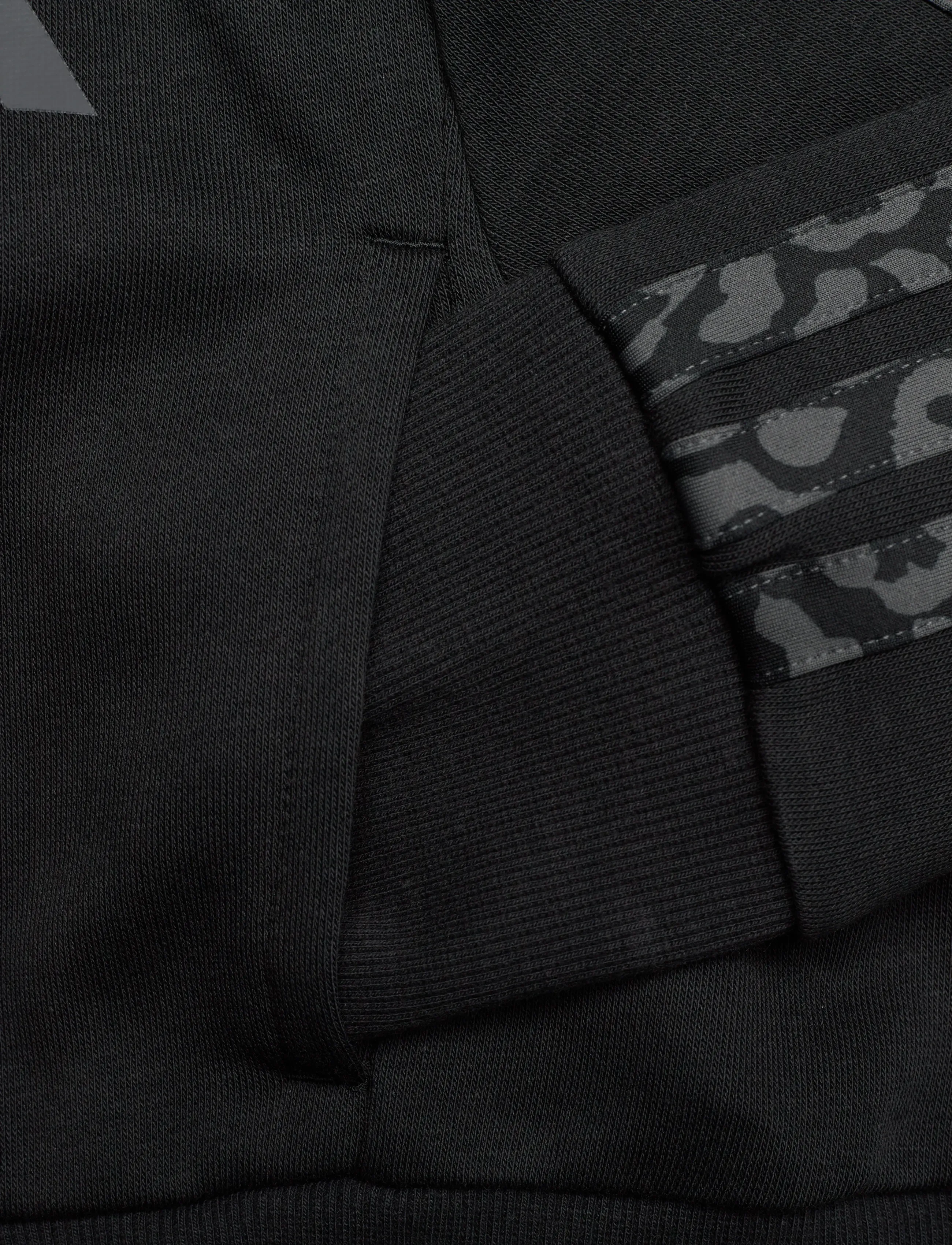 adidas Sportswear - JG AN 3S FT FZ - kapuzenpullover - black/white - 5
