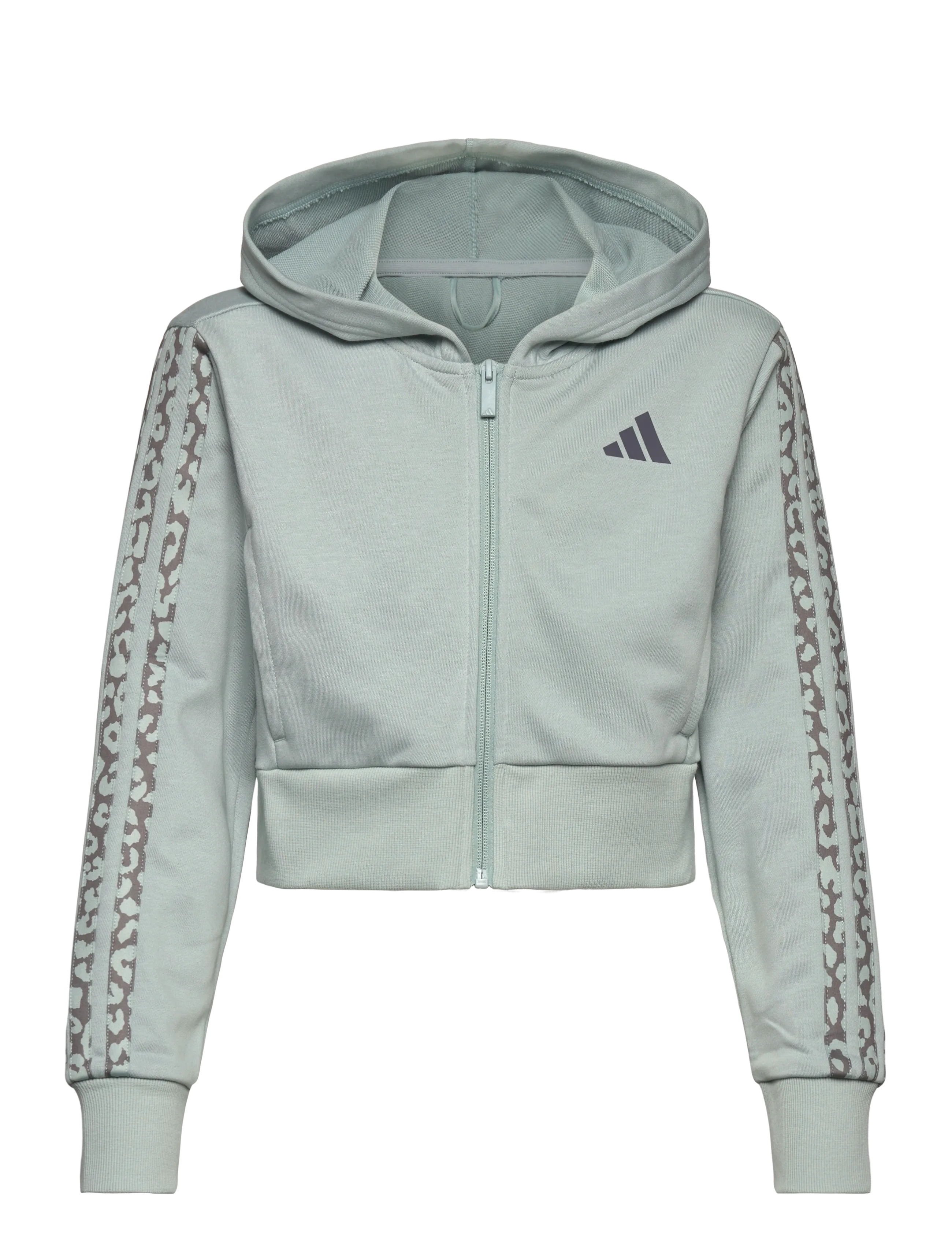 adidas Sportswear JG AN 3S FT FZ - adidas - WOSA/AUON / green