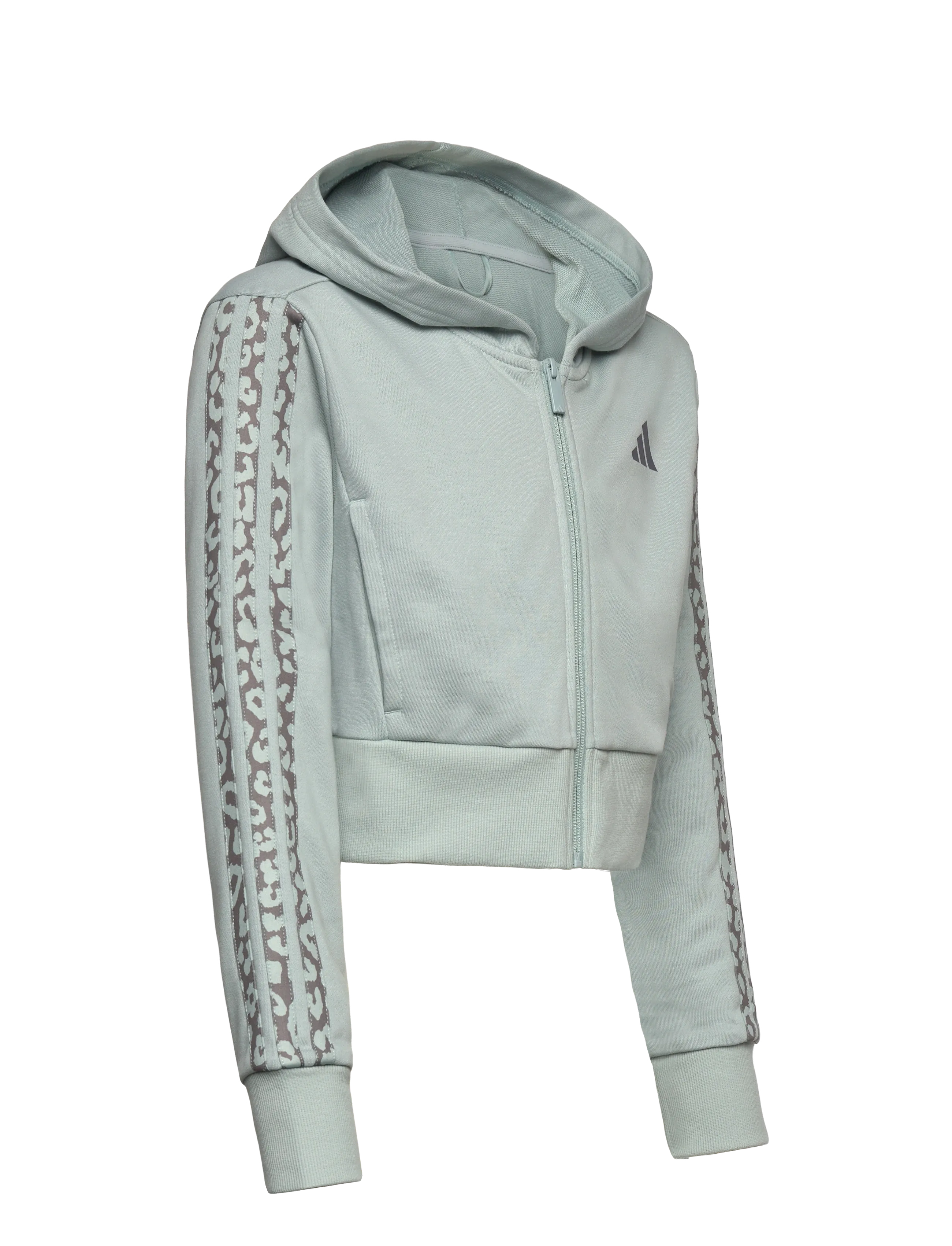 adidas Sportswear - JG AN 3S FT FZ - pulls a capuche - wosa/auon - 2