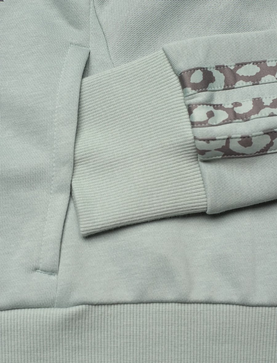 adidas Sportswear - JG AN 3S FT FZ - kapuzenpullover - wosa/auon - 5