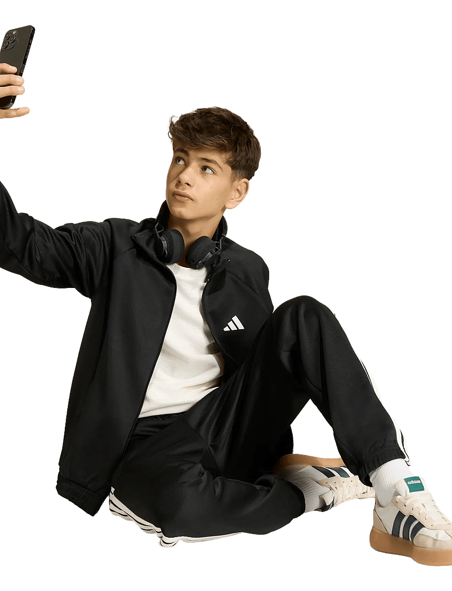 adidas Sportswear - J STD TRCK JKT - black/owhite - 0