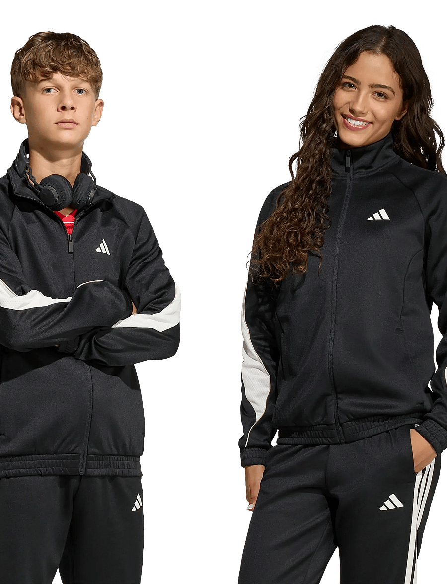 adidas Sportswear - J STD TRCK JKT - black/owhite - 2