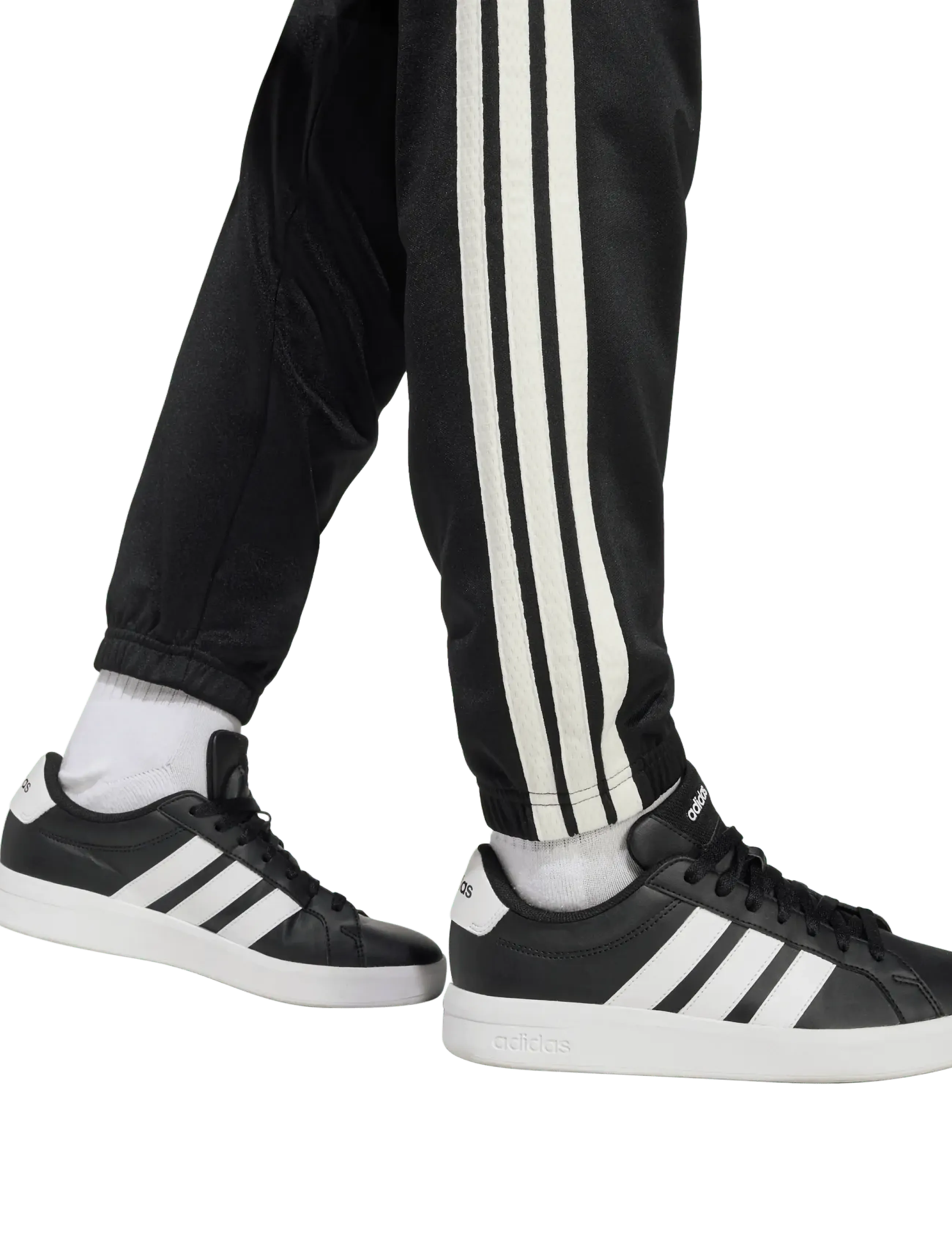 adidas Sportswear - J STD TRCK PNT - black/owhite - 2
