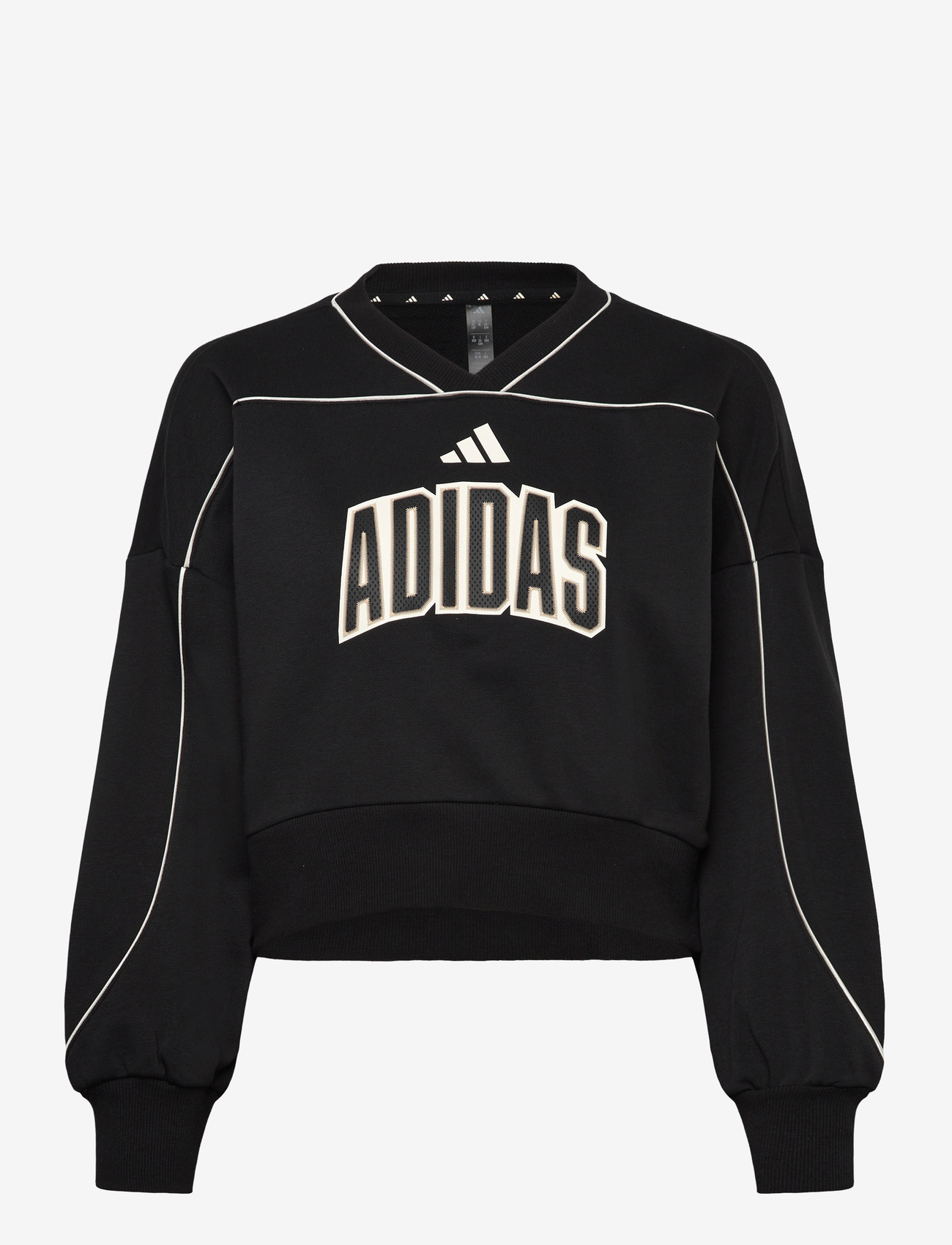 adidas Sportswear - JG STD SWT - sweatshirts - black/owhite - 1