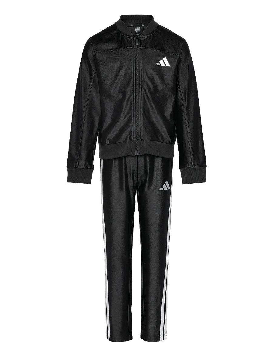 adidas Sportswear - JG GLAM TS - trainingsanzug - black/silvmt - 0