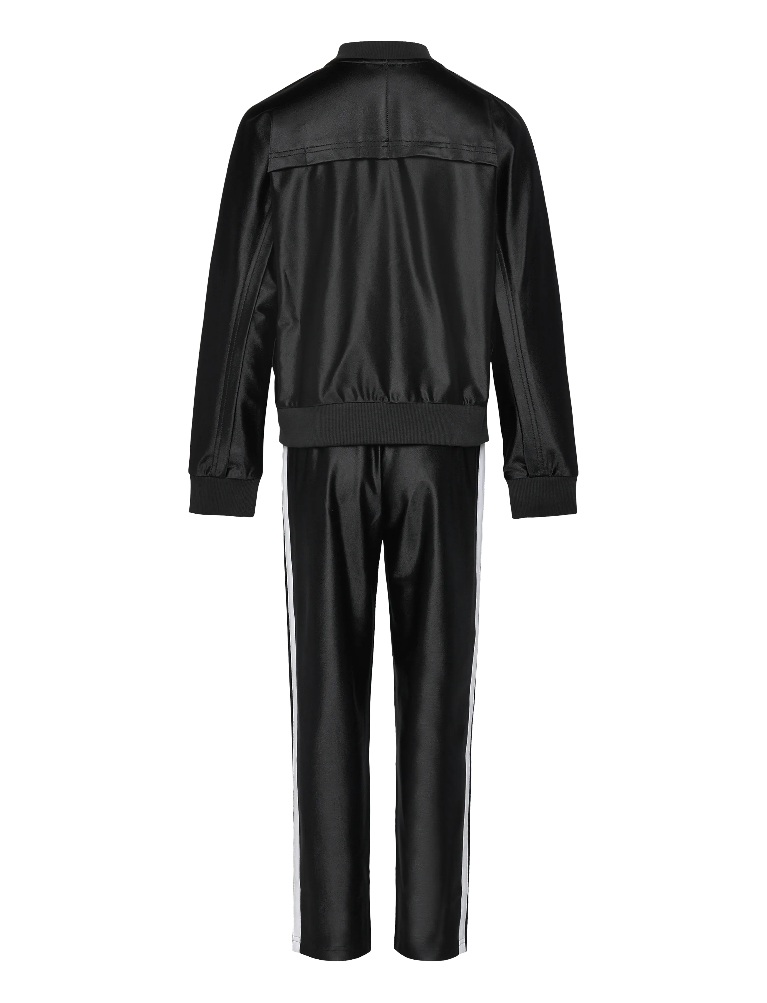 adidas Sportswear - JG GLAM TS - treeningriided ja 2-osalised komplektid - black/silvmt - 1