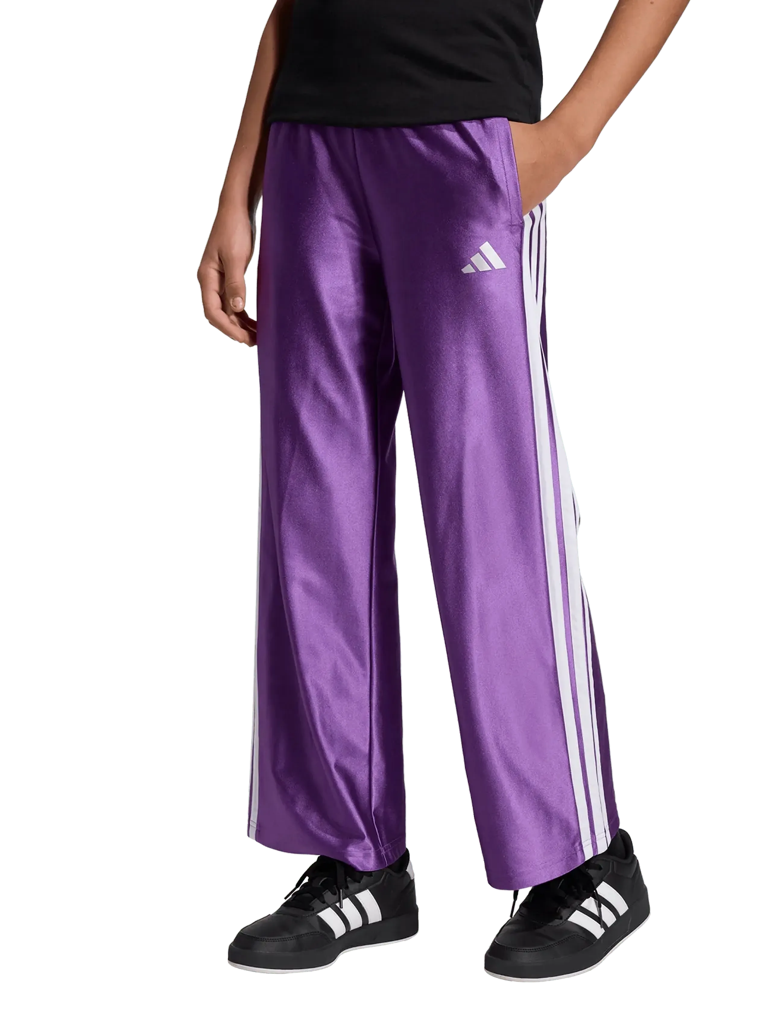 adidas Sportswear - JG GLAM Pant - jogginghosen - actpur/silvmt - 2